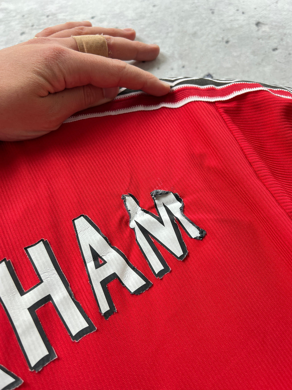 1998/99 Manchester United x Umbro 'Beckham 7' Shirt (S)