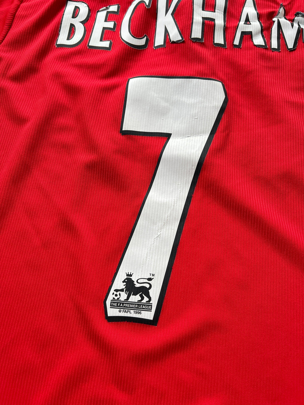 1998/99 Manchester United x Umbro 'Beckham 7' Shirt (S)