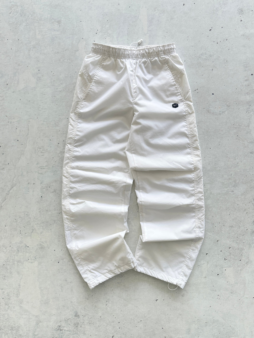 00's Nike Swoosh Baggy heavyweight Track Pants (S)