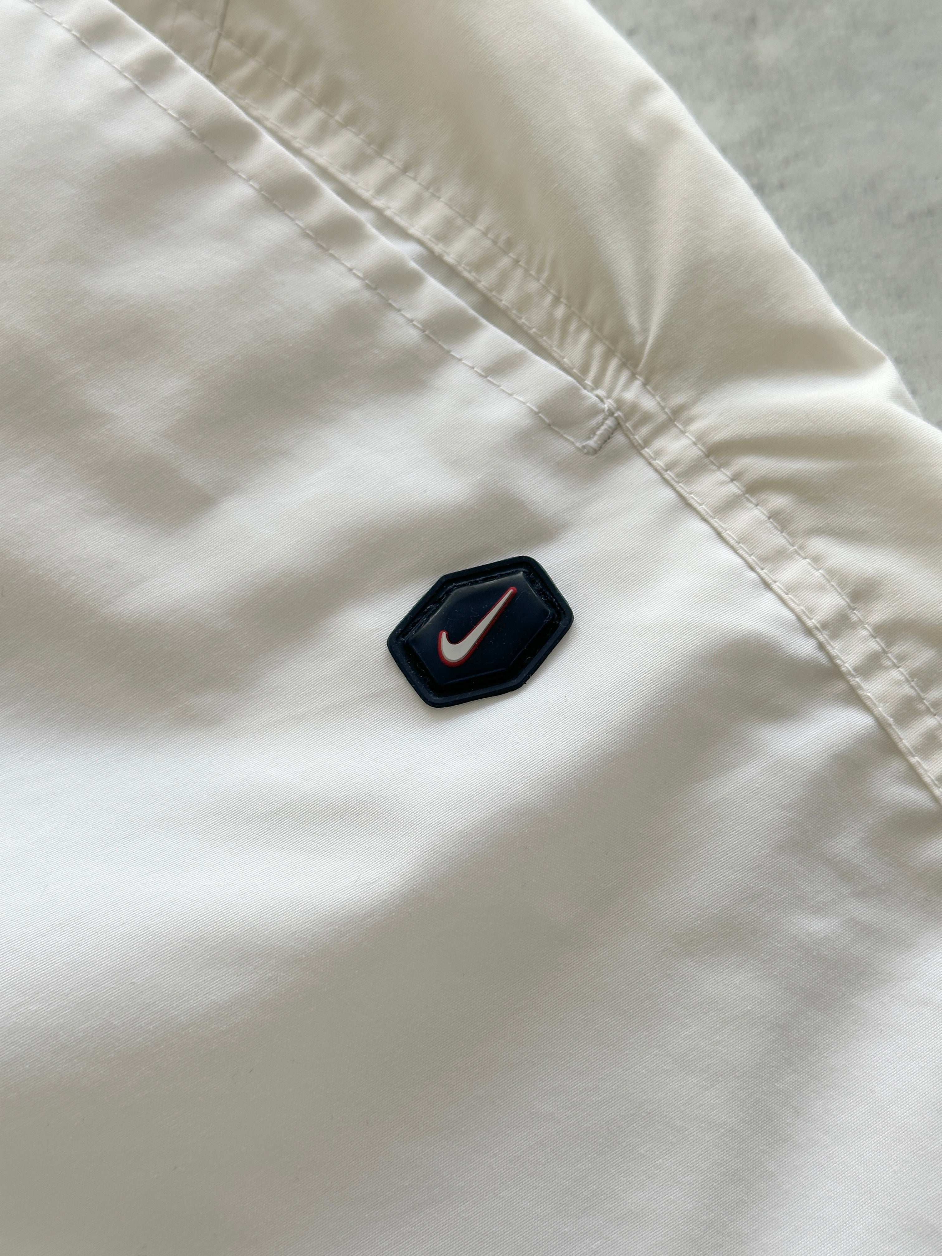 00's Nike Swoosh Baggy heavyweight Track Pants (S)
