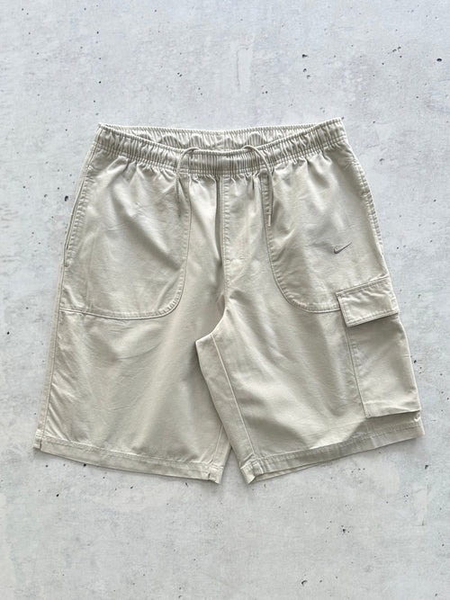 00's Nike Embroidered Swoosh heavyweight Baggy Shorts (M)