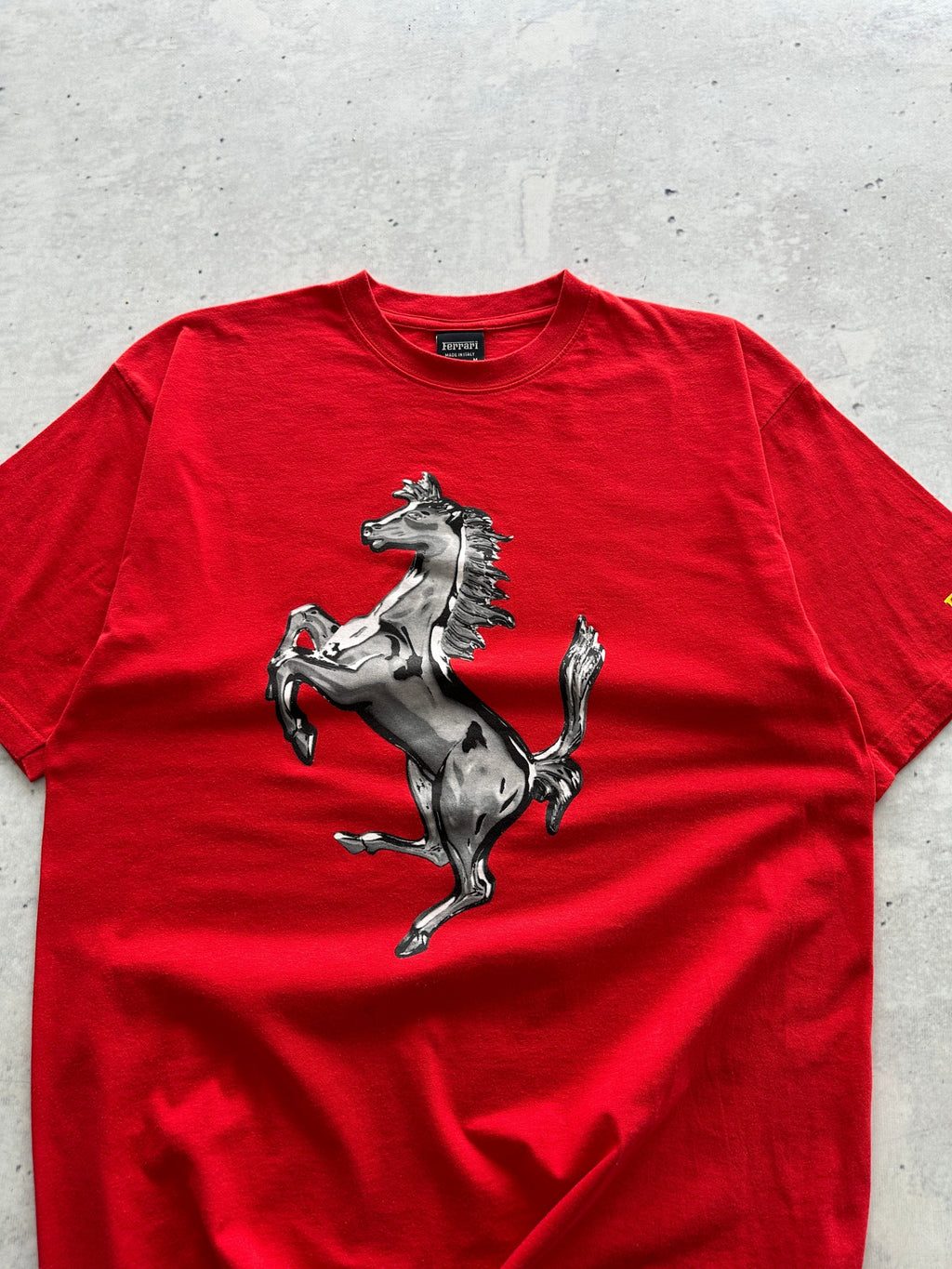 1999 Ferrari big logo racing T Shirt (L)