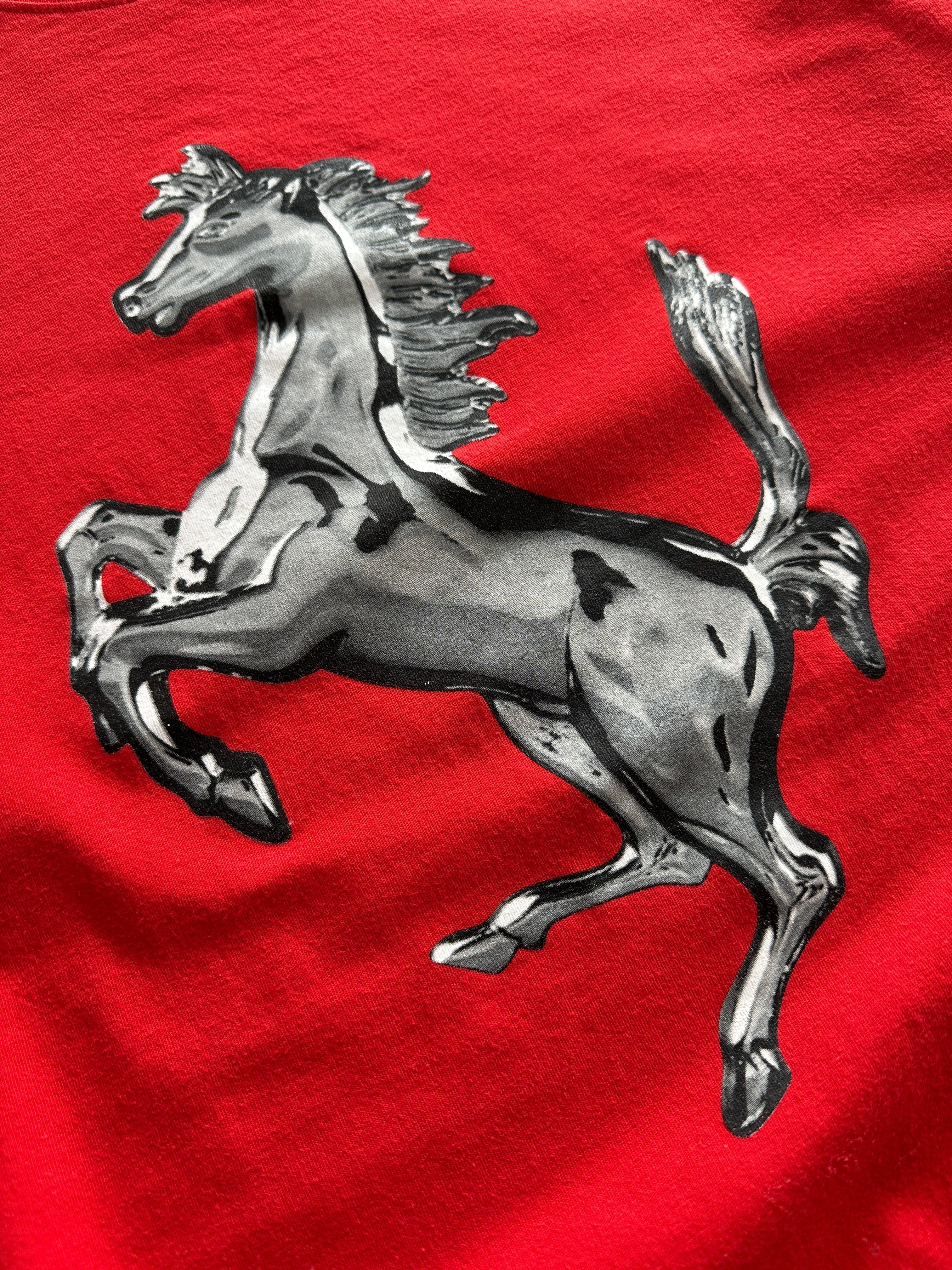 1999 Ferrari big logo racing T Shirt (L)