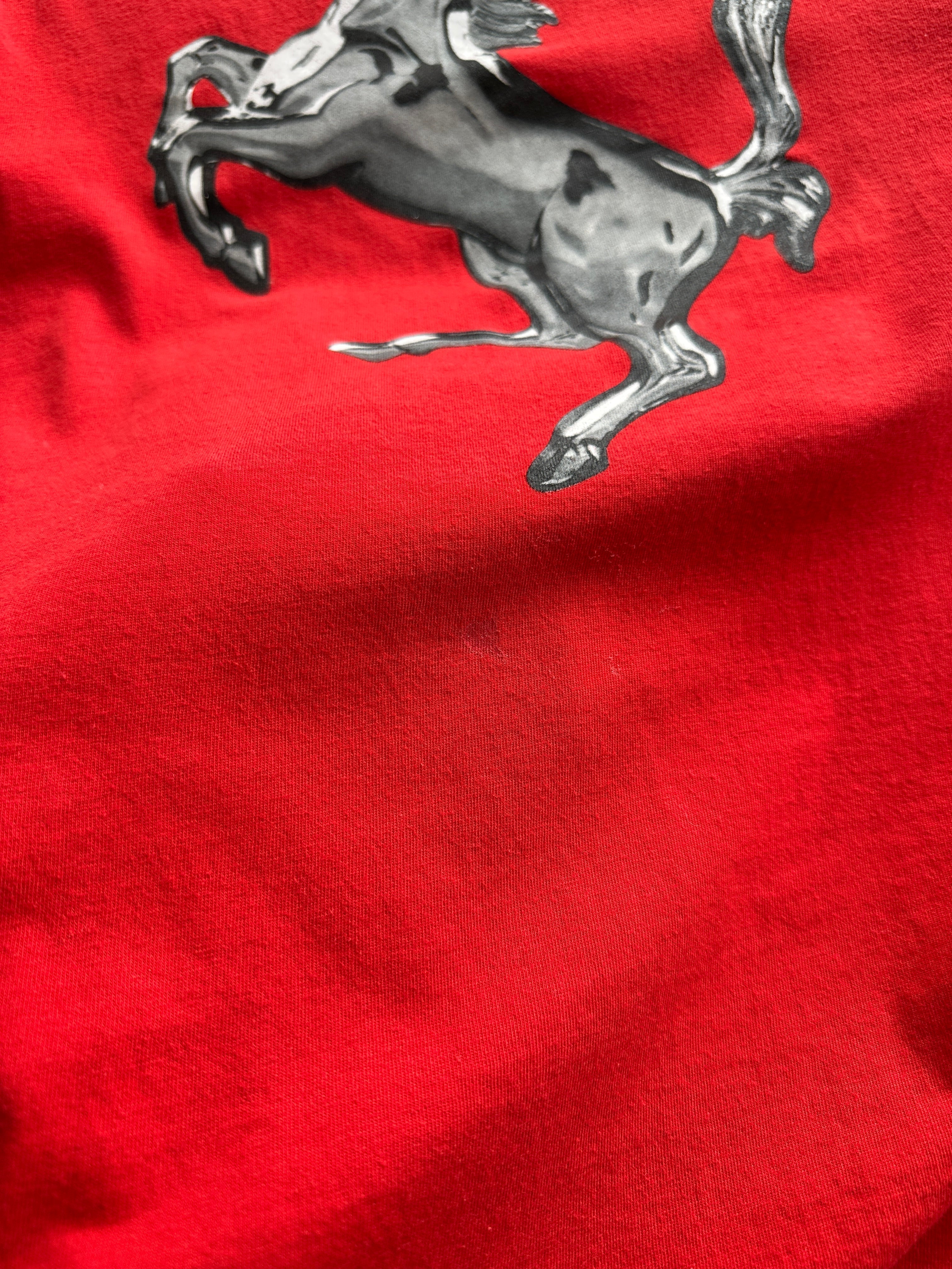 1999 Ferrari big logo racing T Shirt (L)