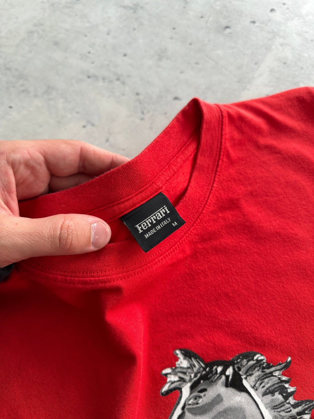 1999 Ferrari big logo racing T Shirt (L)