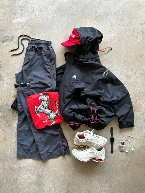 00's Nike ACG Zip Up Hooded ski Jacket (XL)