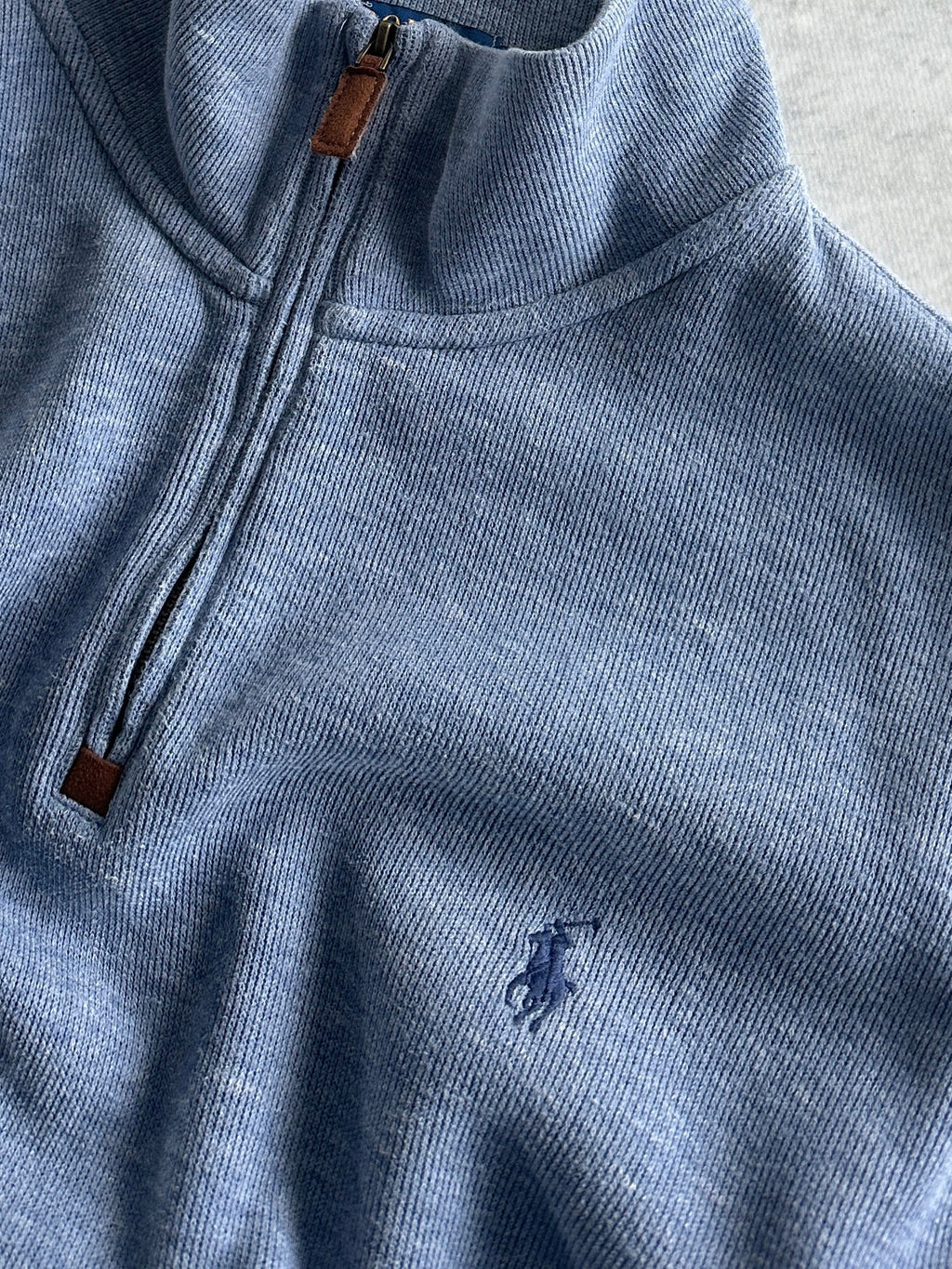 Ralph Lauren 1/4 Zip Pullover Jumper (XXL)