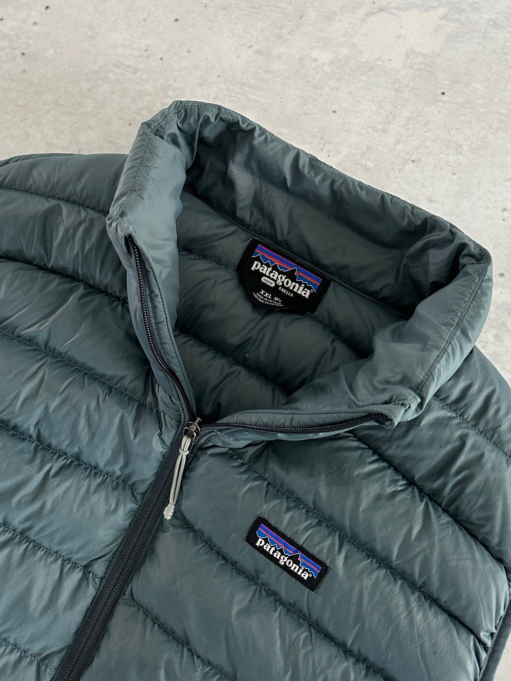 Patagonia Down Fill Zip Up Gilet (XXL)