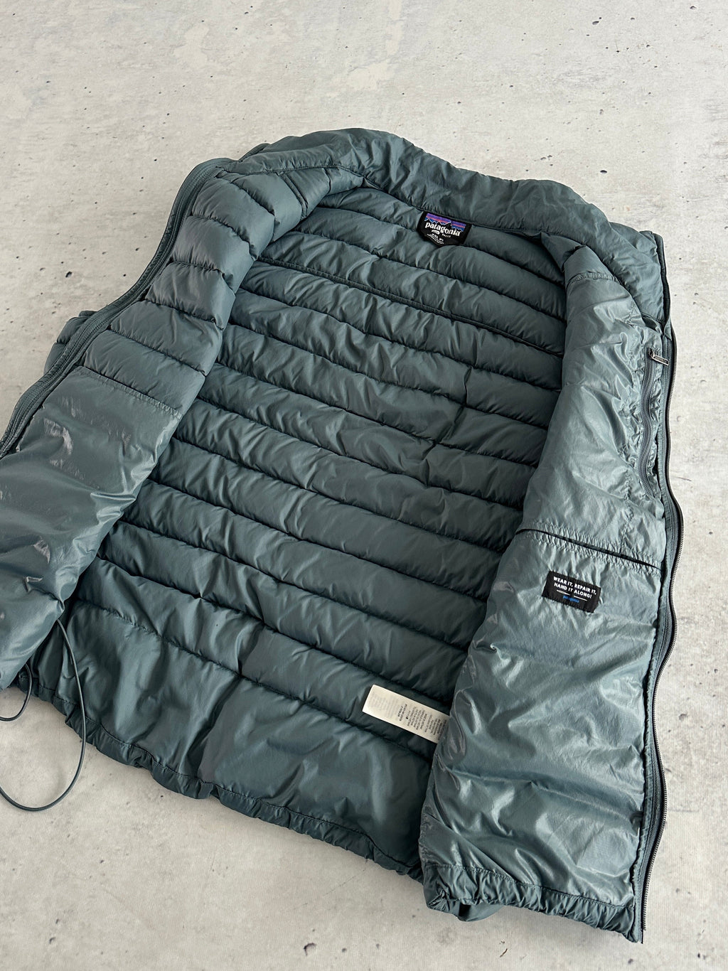 Patagonia Down Fill Zip Up Gilet (XXL)