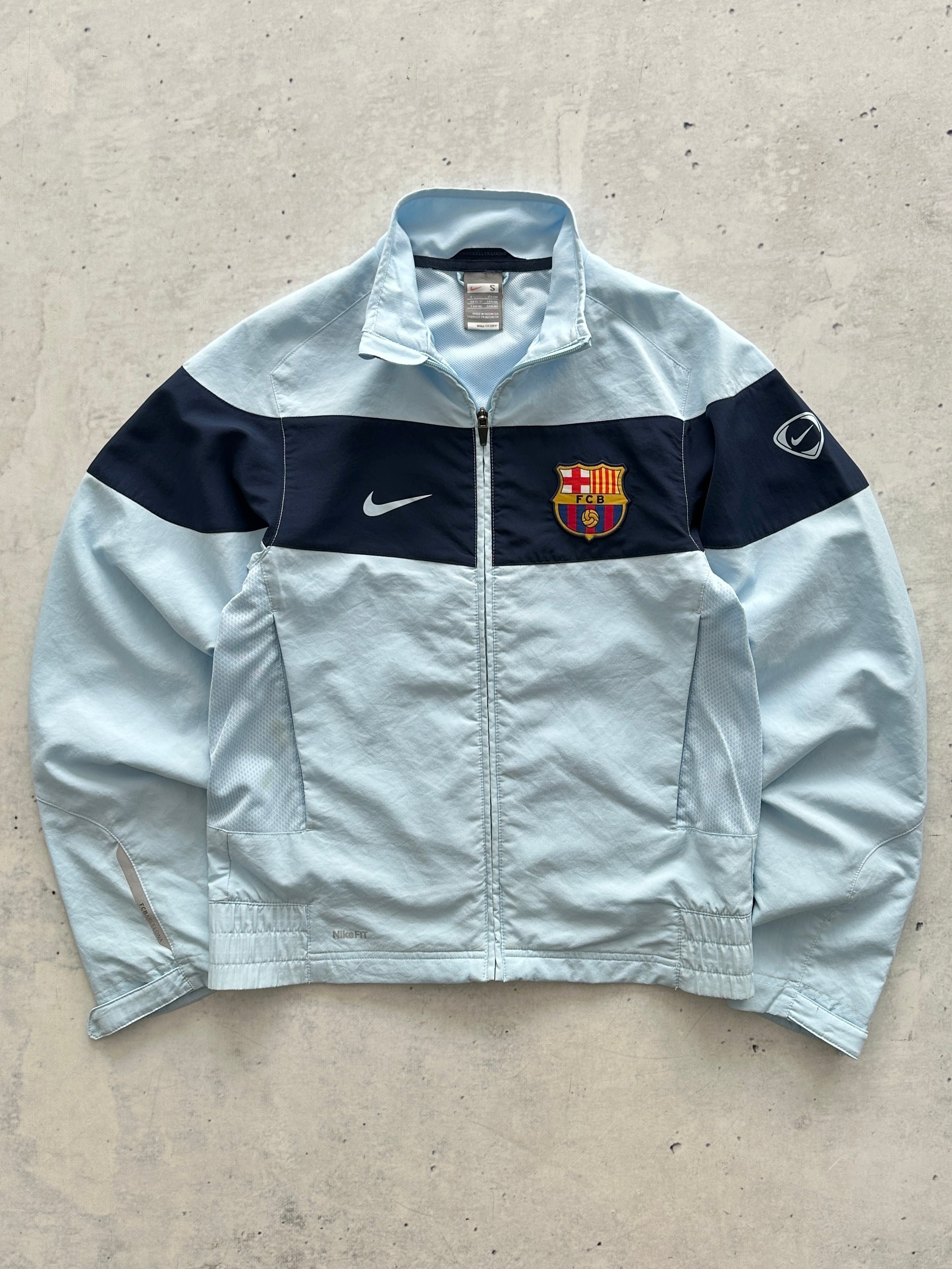 2009/10 FC Barcelona Nike Zip Up Track Jacket (S)