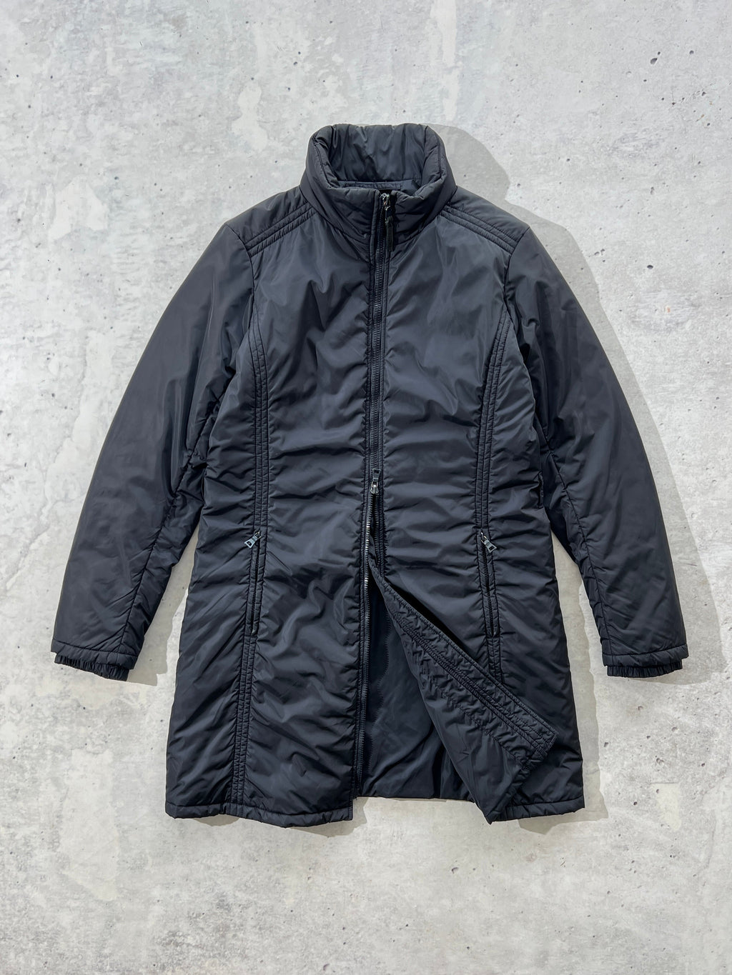 00's Prada Sport Nylon padded Zip Up Jacket (Women's S)