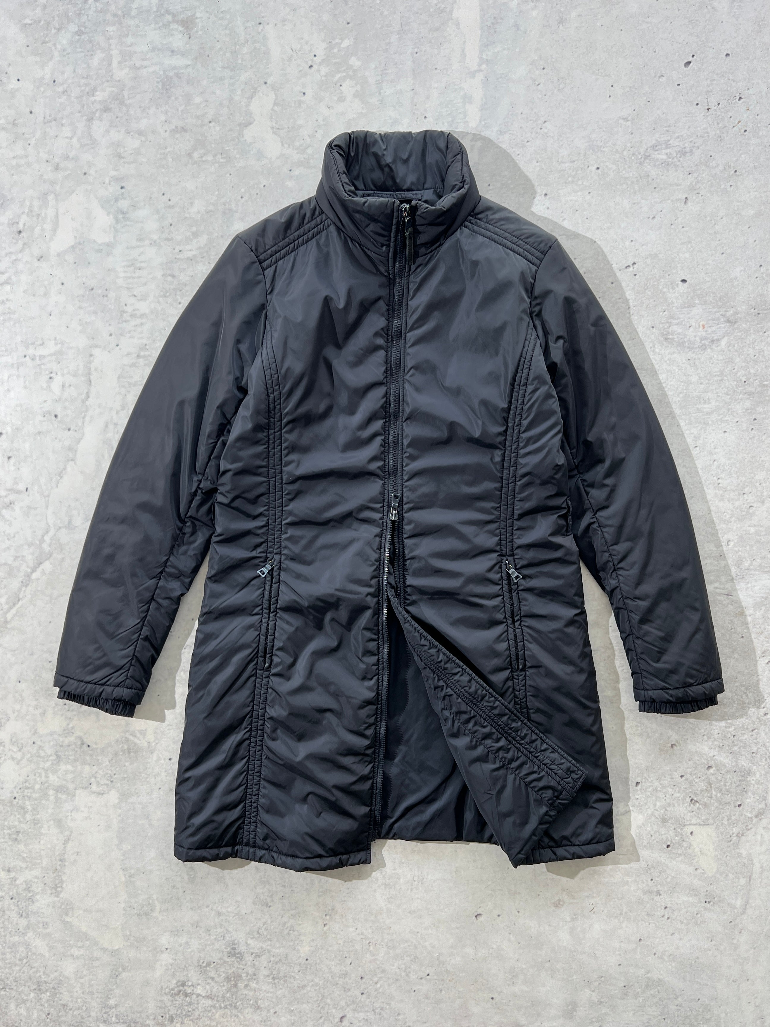 00's Prada Sport Nylon padded Zip Up Jacket (Women's S)