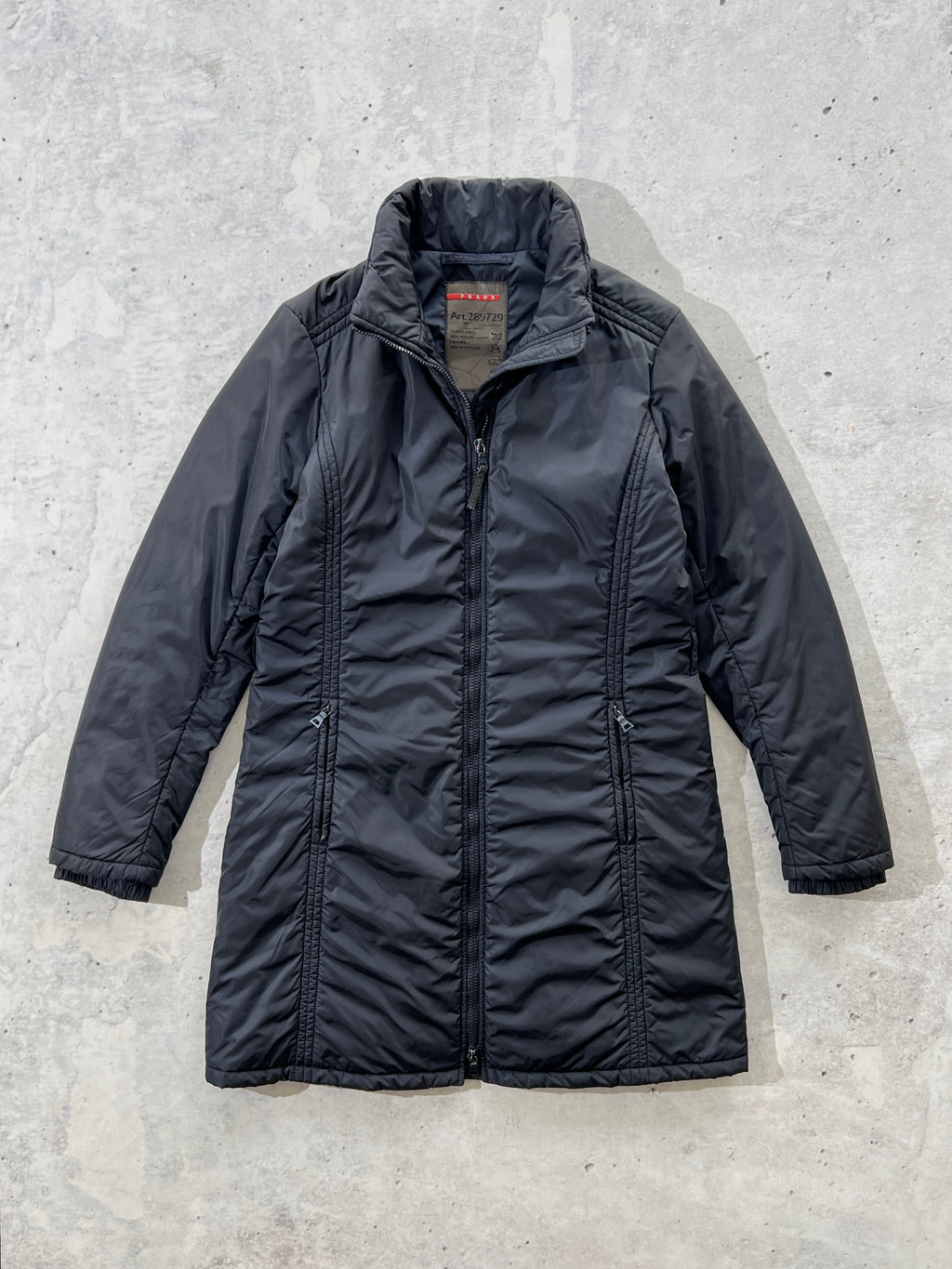 00's Prada Sport Nylon padded Zip Up Jacket (Women's S)