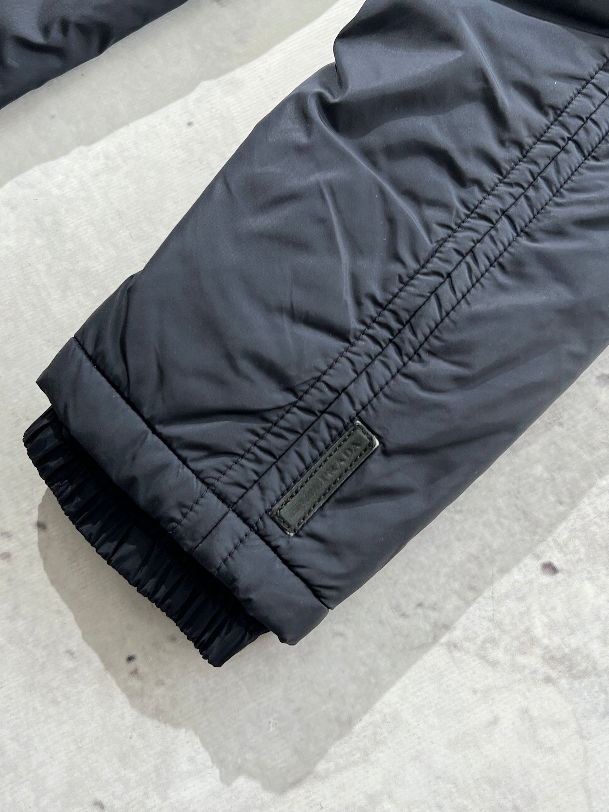 00's Prada Sport Nylon padded Zip Up Jacket (Women's S)