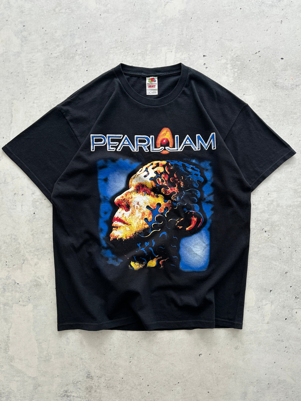 2006 Vintage Pearl Jam 'avocado' double sided T Shirt (XL)
