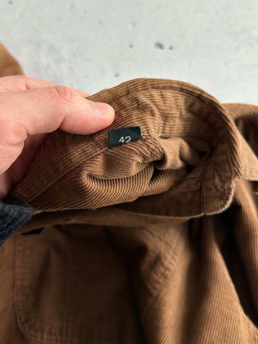 90's Valentino Jeans Corduroy Long Sleeve Shirt (L)