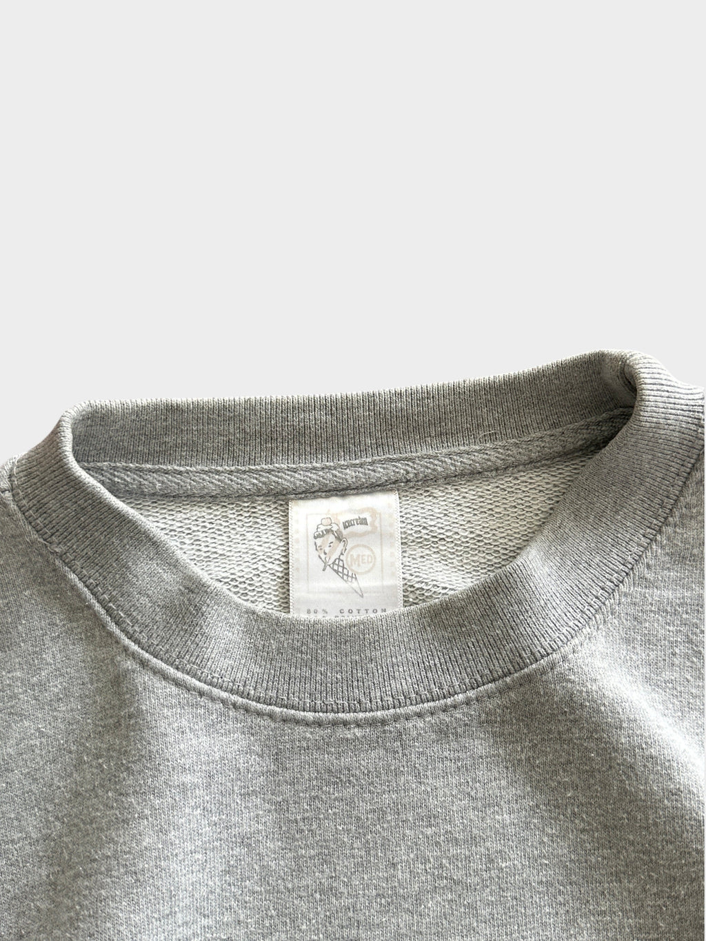 Icecream Dog Face Heavyweight Crewneck Sweatshirt (S)