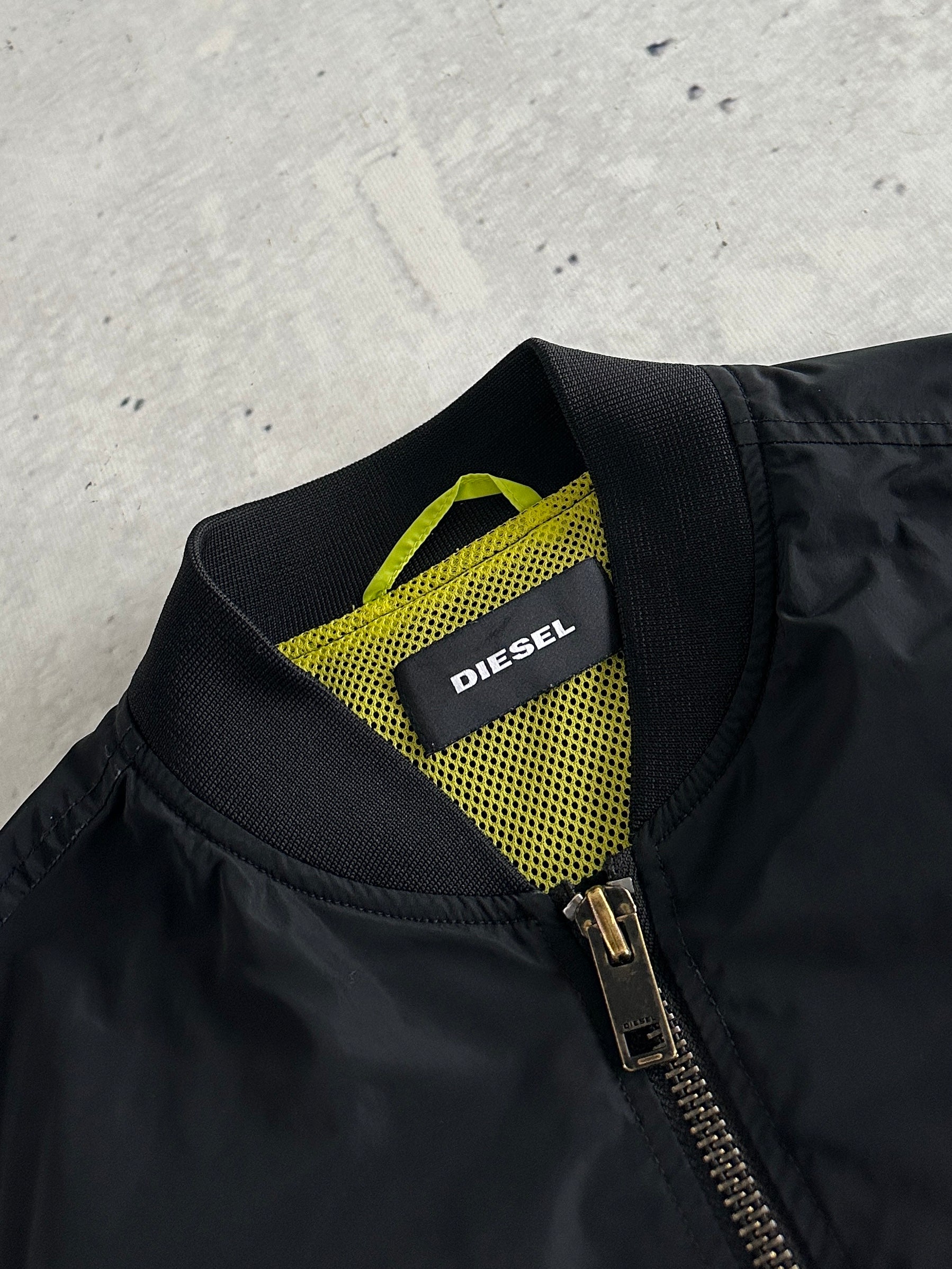 Diesel Zip Up Bomber Jacket (M)