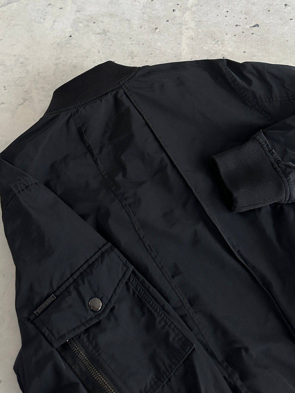 Diesel Zip Up Bomber Jacket (M)