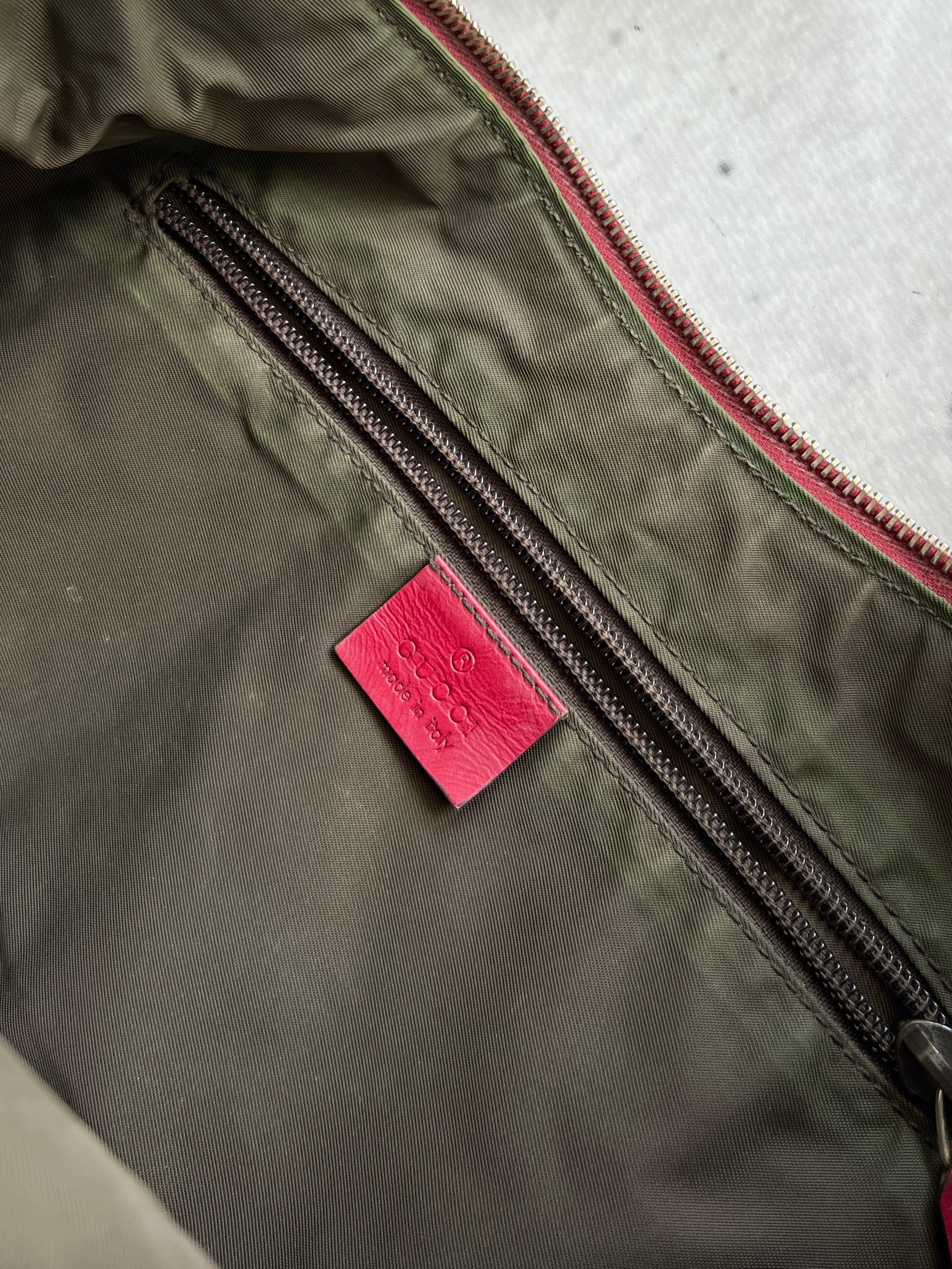 Vintage Gucci GG Canvas Sherry Shoulder / Crossbody Bag (One Size)
