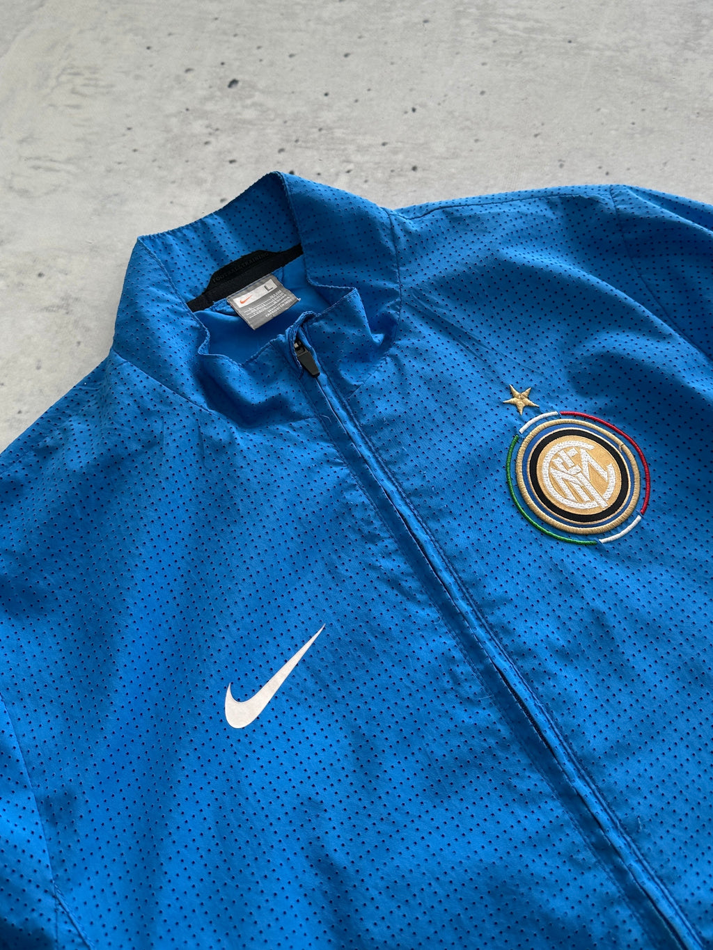 2009/10 Inter Milan Nike Zip Up Track Jacket (L)