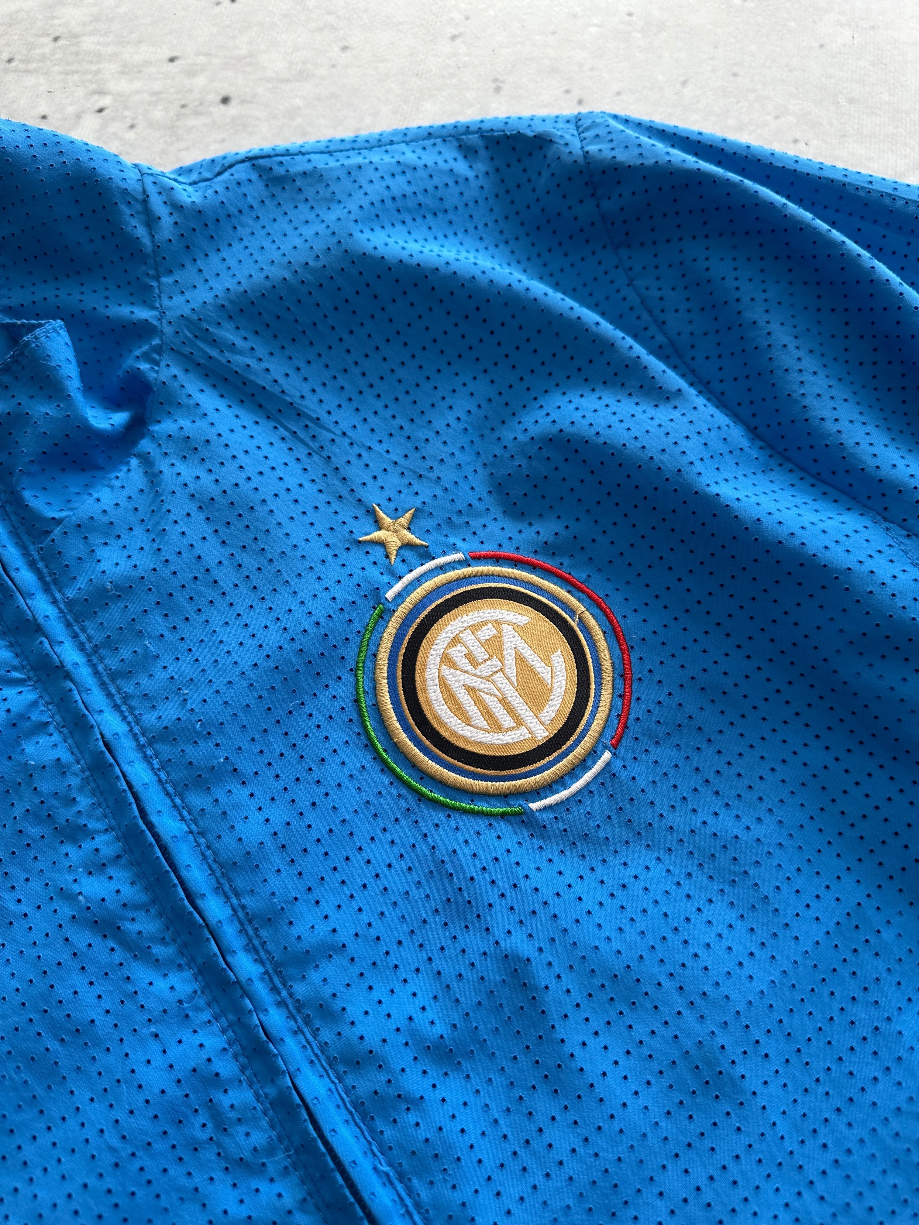 2009/10 Inter Milan Nike Zip Up Track Jacket (L)