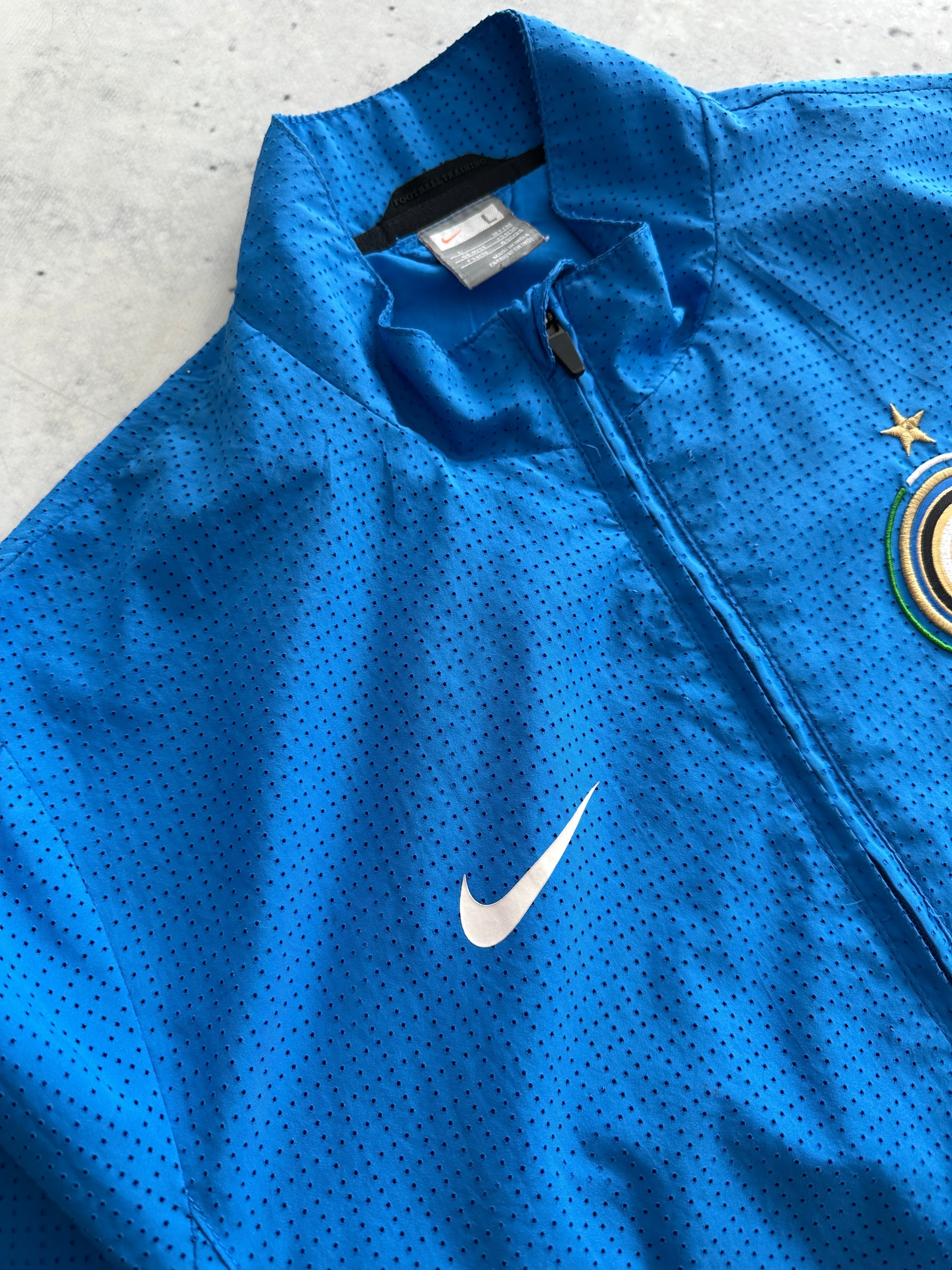 2009/10 Inter Milan Nike Zip Up Track Jacket (L)