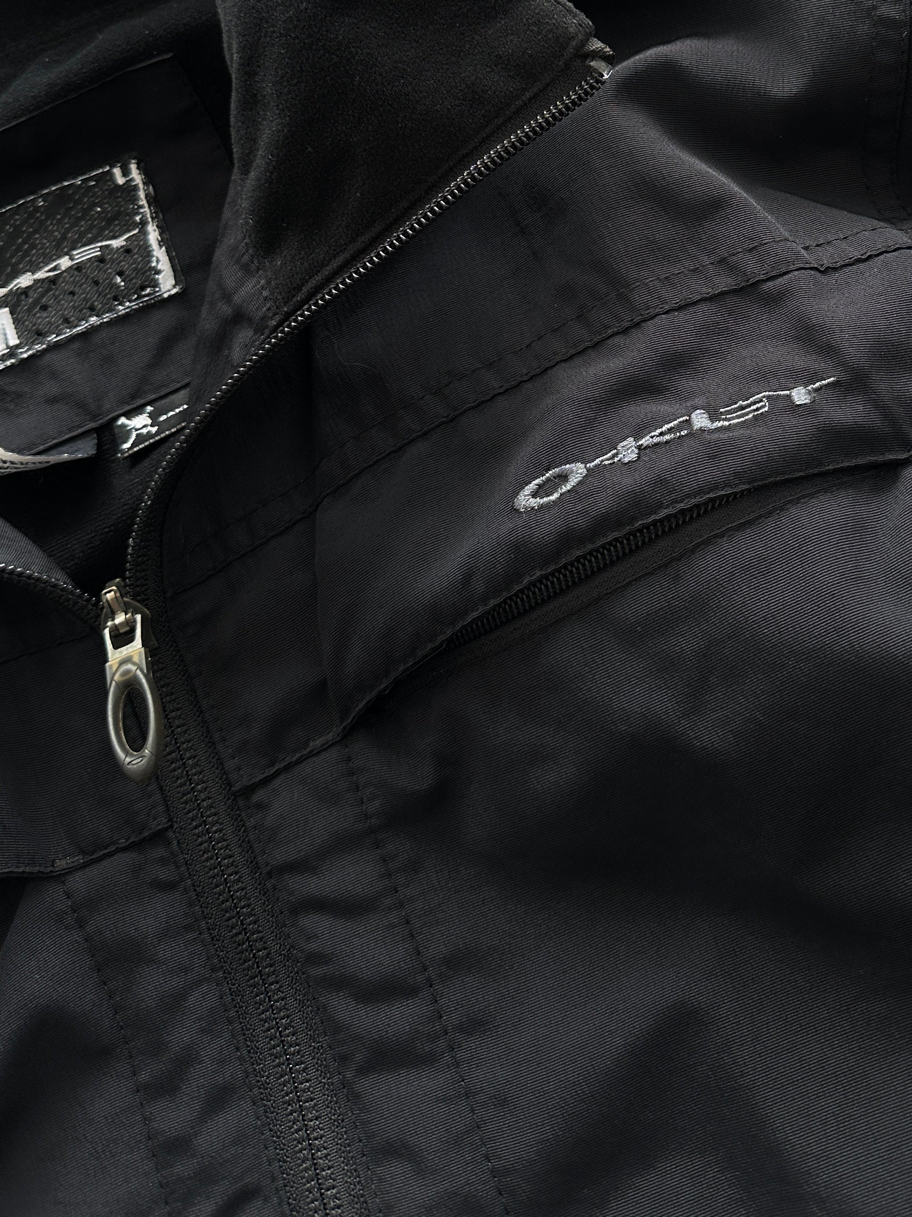00's Oakley Spell Out Zip Up Jacket (S/M)