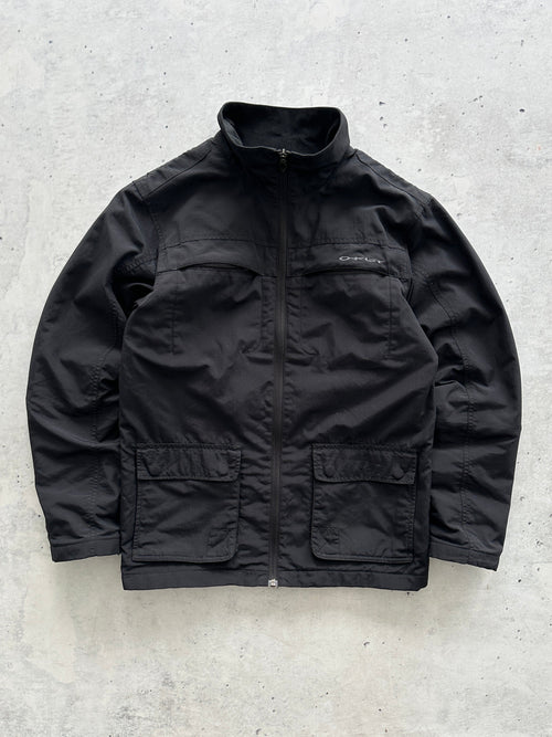 00's Oakley Spell Out Zip Up Jacket (S/M)