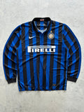 2011/12 Inter Milan Nike Long Sleeve Home Shirt (L)