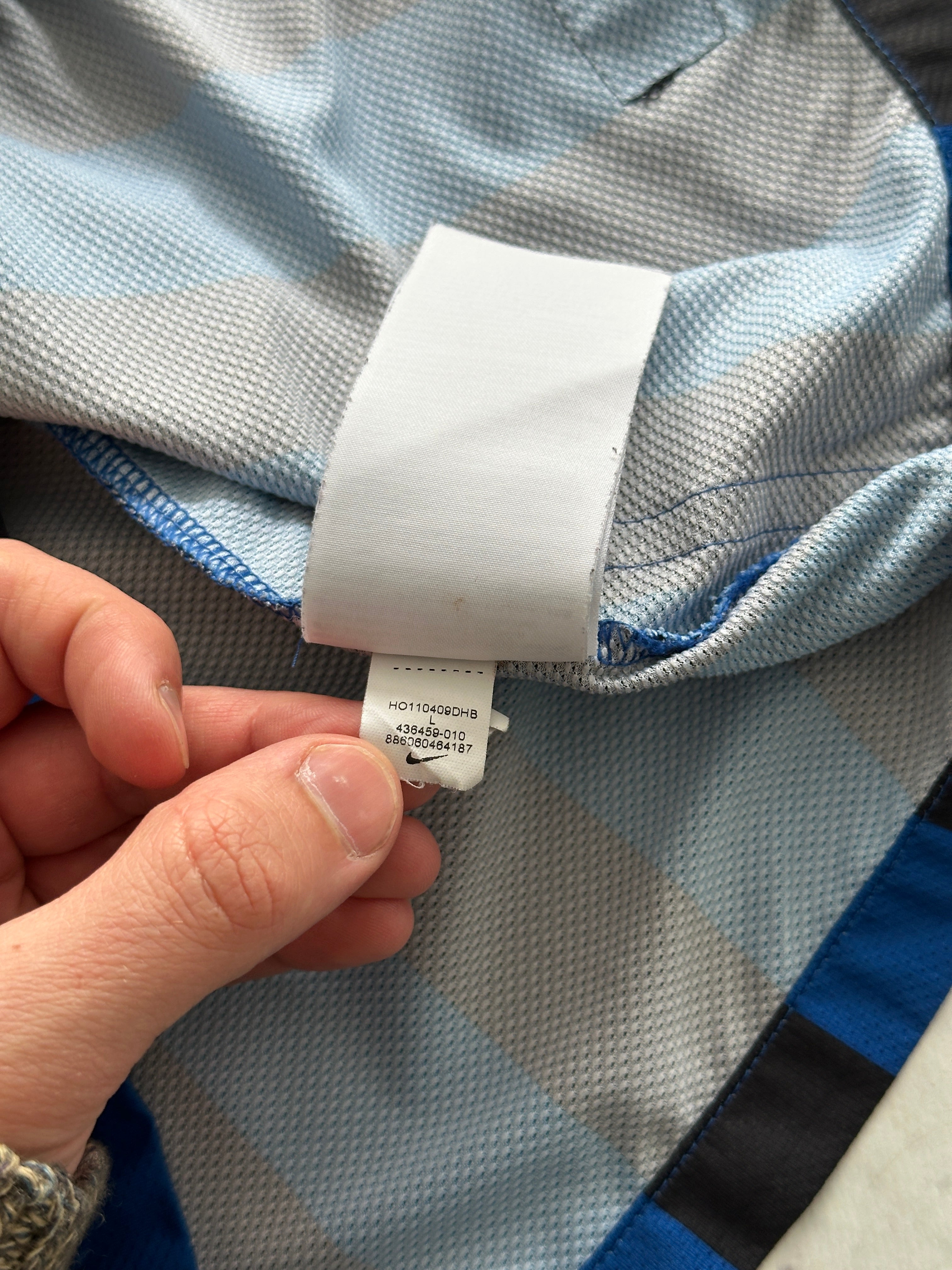 2011/12 Inter Milan Nike Long Sleeve Home Shirt (L)