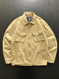 90's Stussy twin pocket Heavyweight Military Overshirt / Jacket (S/M)