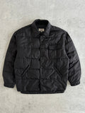 90's Armani Jeans Button Up puffer Jacket (XL)