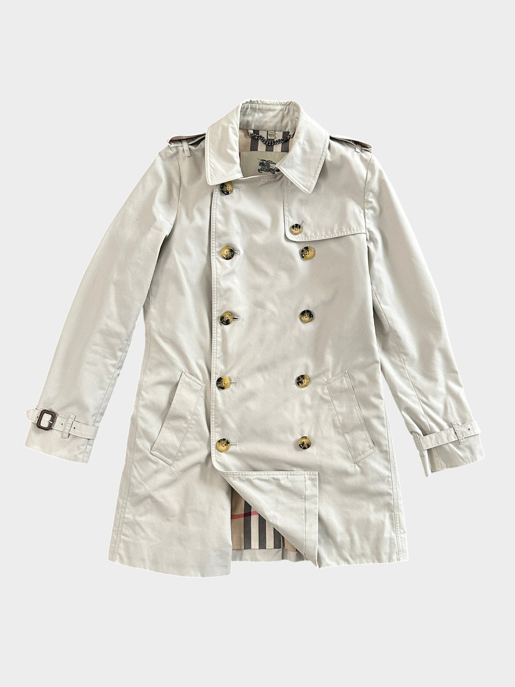 Burberry nova check Trench Coat (Women's UK 10)