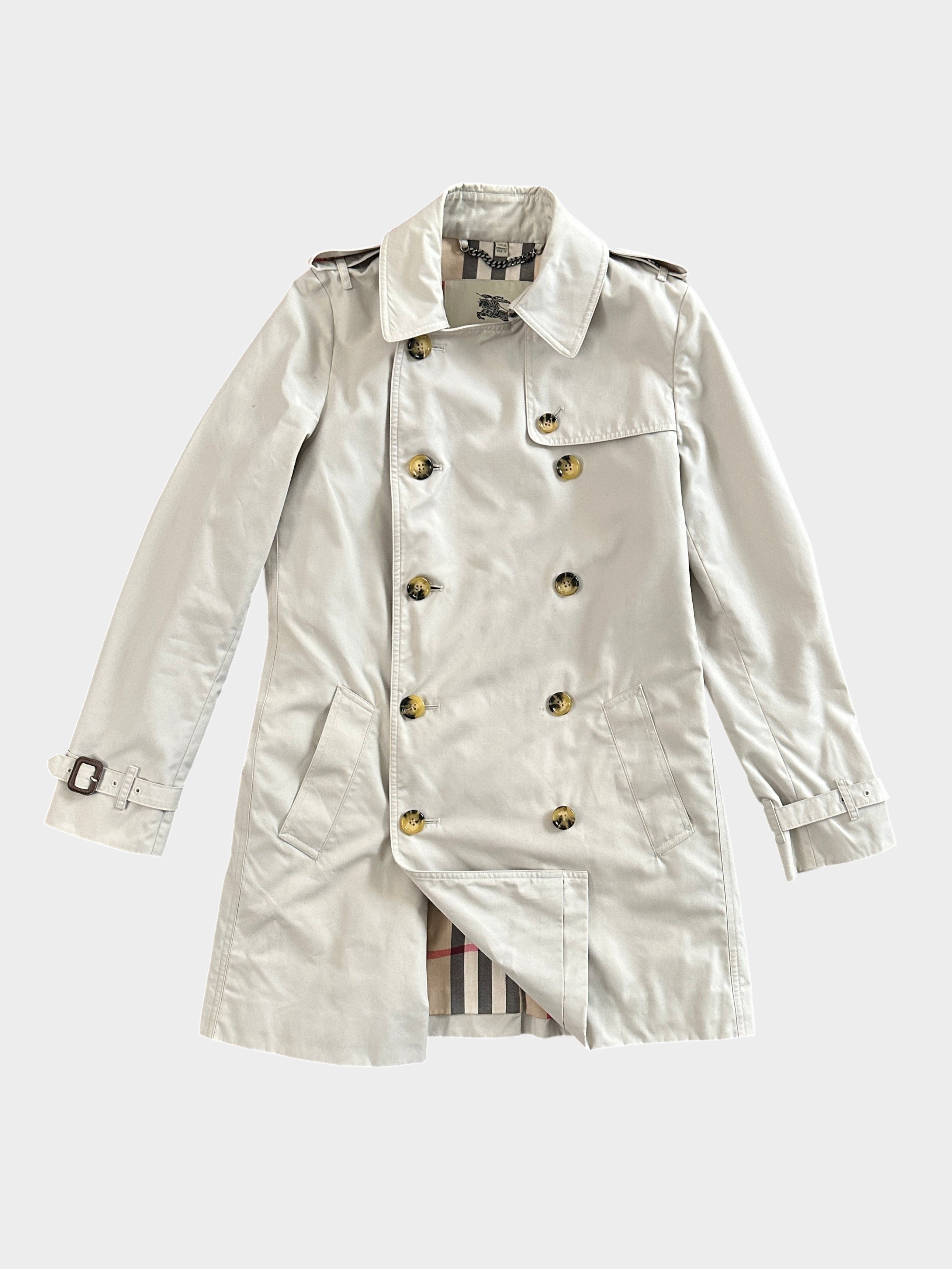 Burberry nova check Trench Coat (Women's UK 10)