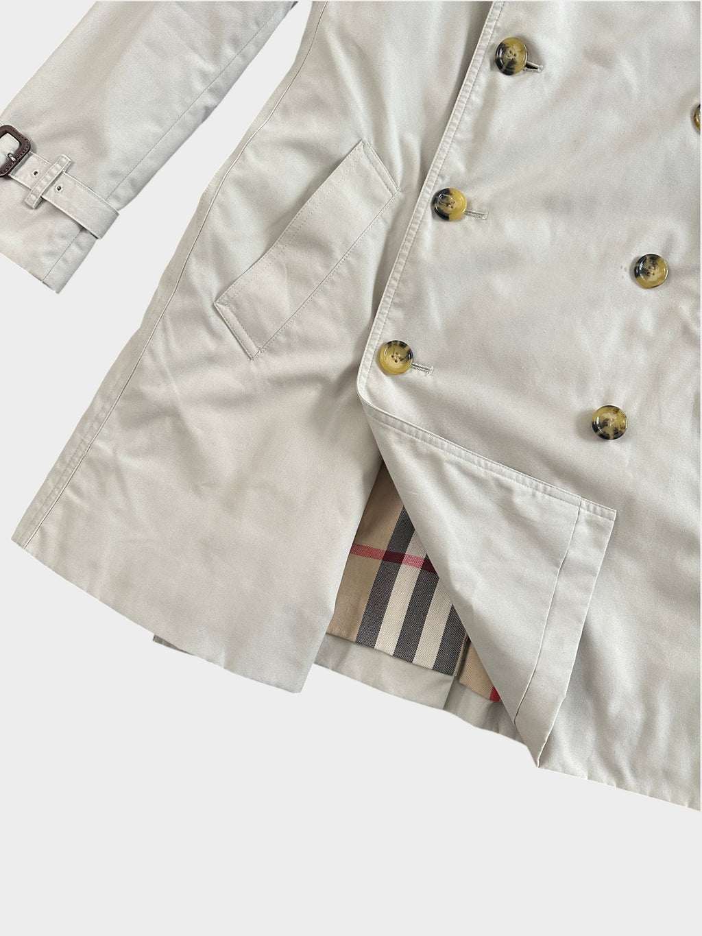 Burberry nova check Trench Coat (Women's UK 10)