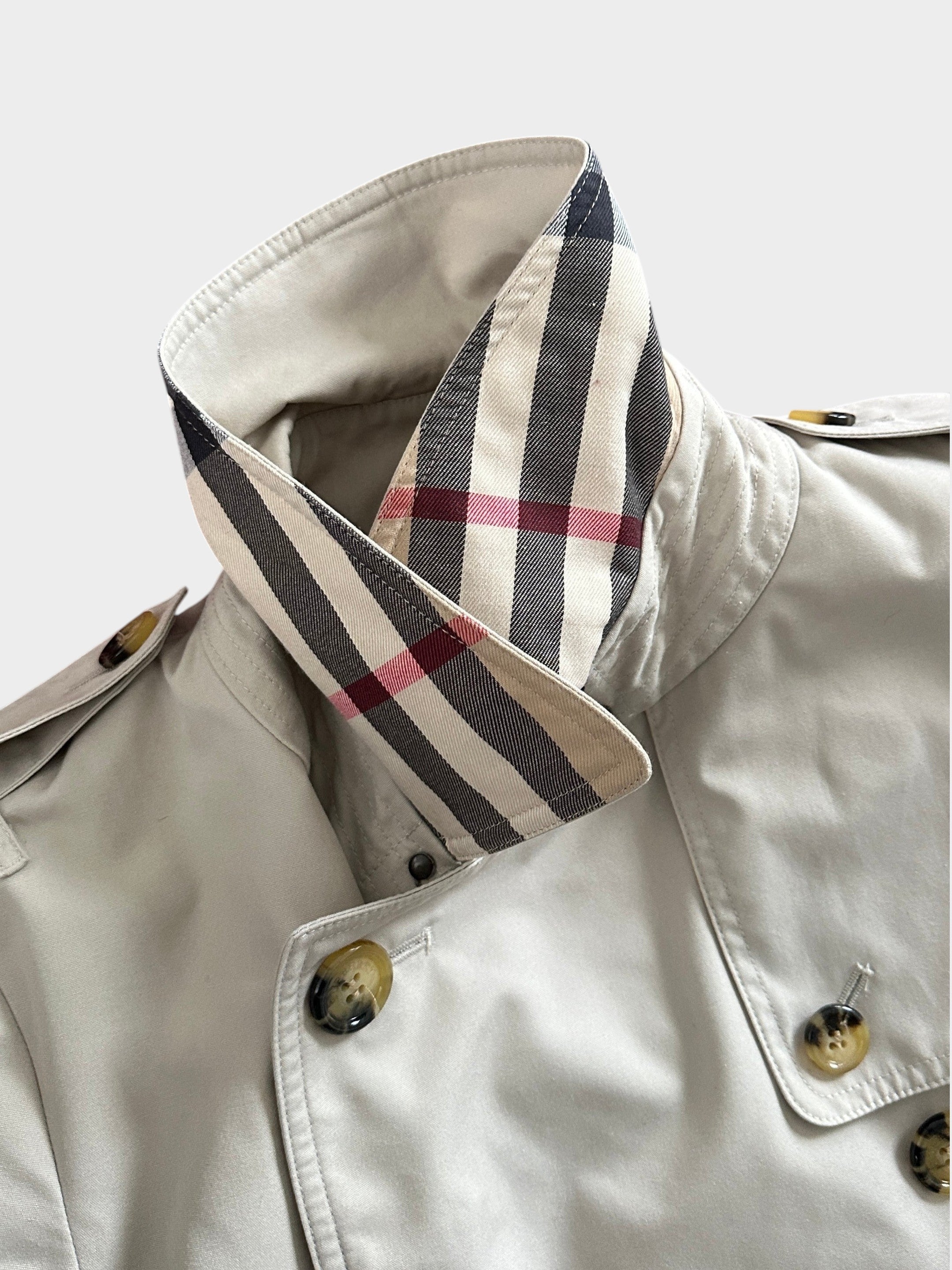 Burberry nova check Trench Coat (Women's UK 10)