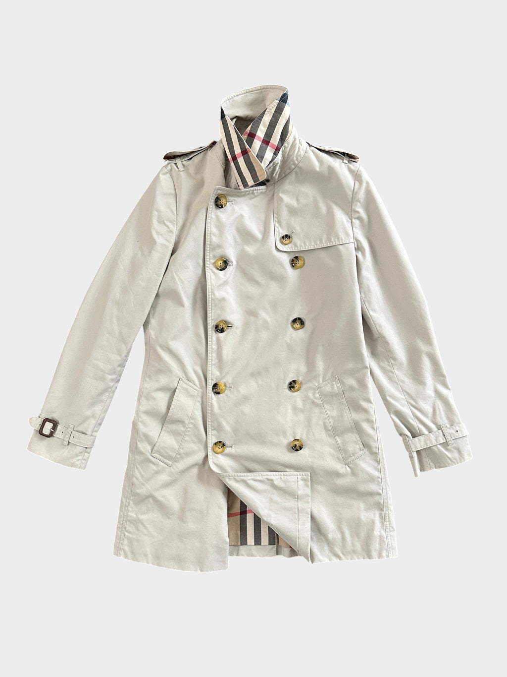 Burberry nova check Trench Coat (Women's UK 10)