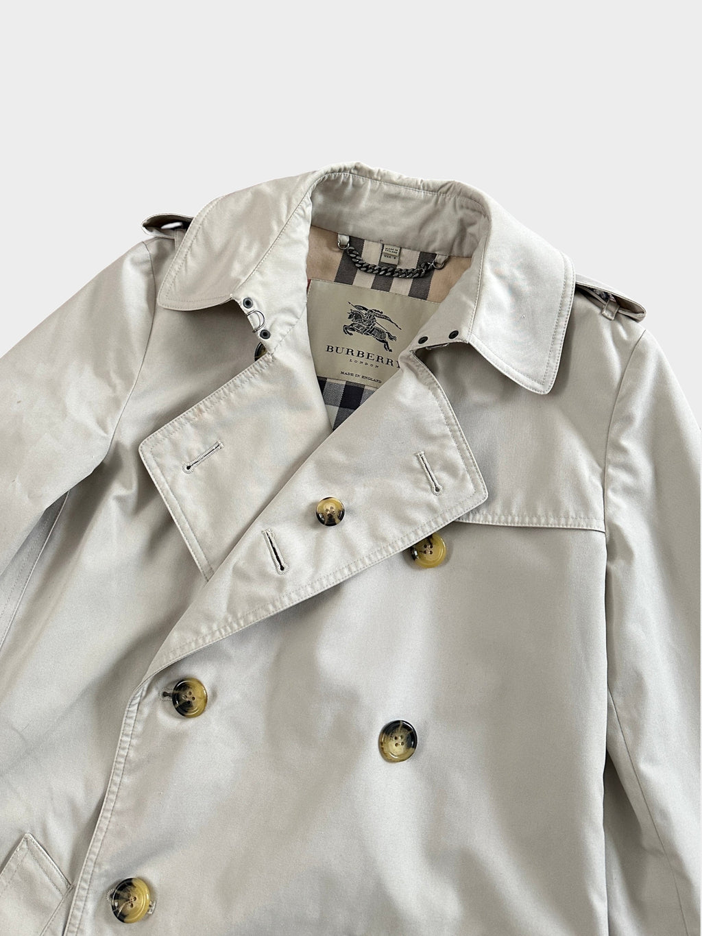 Burberry nova check Trench Coat (Women's UK 10)