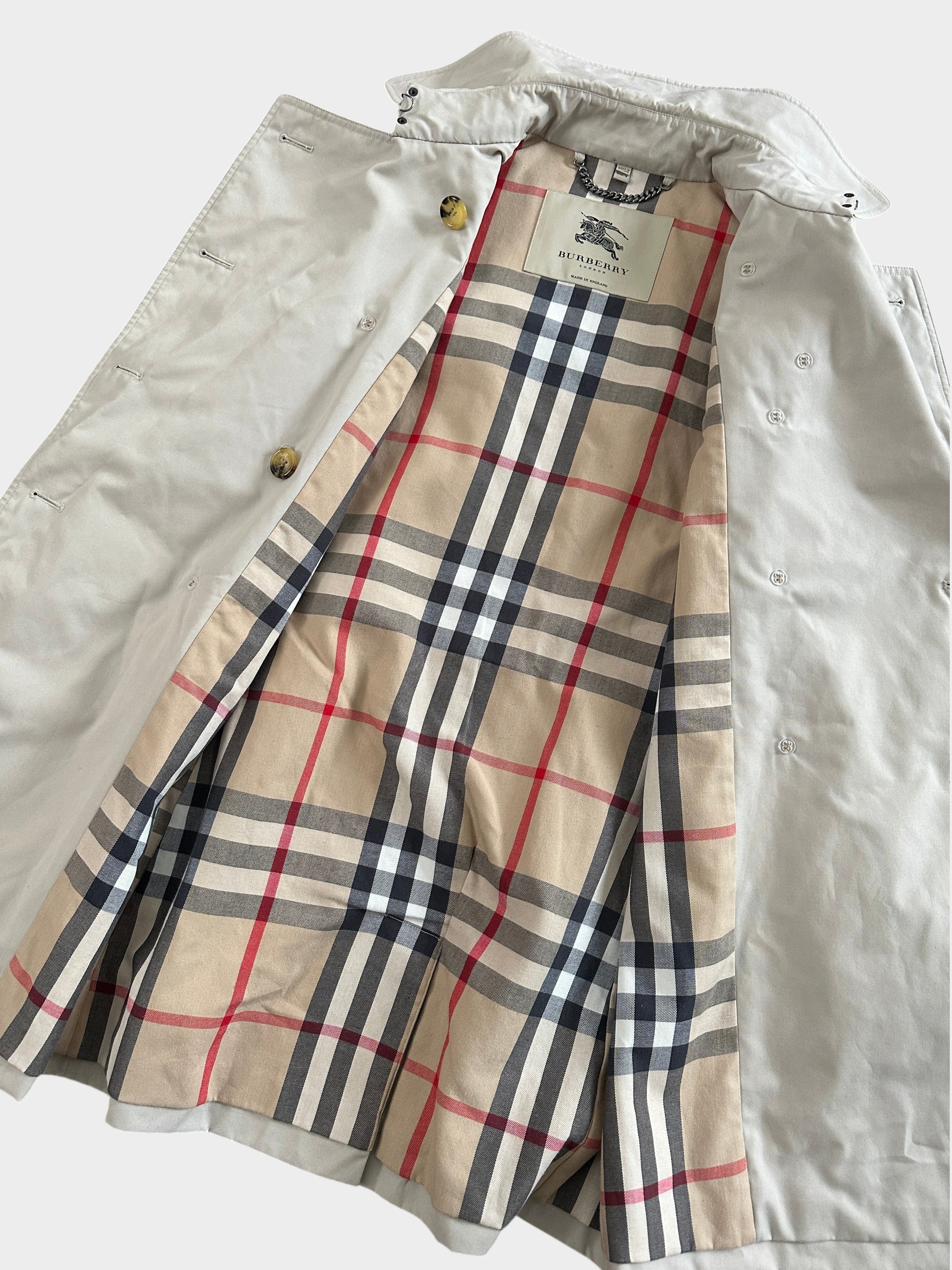 Burberry nova check Trench Coat (Women's UK 10)