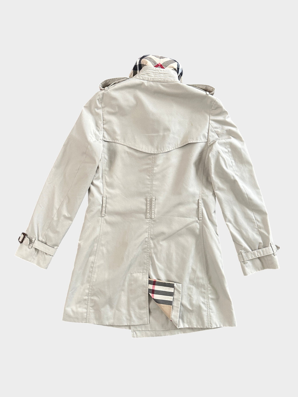 Burberry nova check Trench Coat (Women's UK 10)