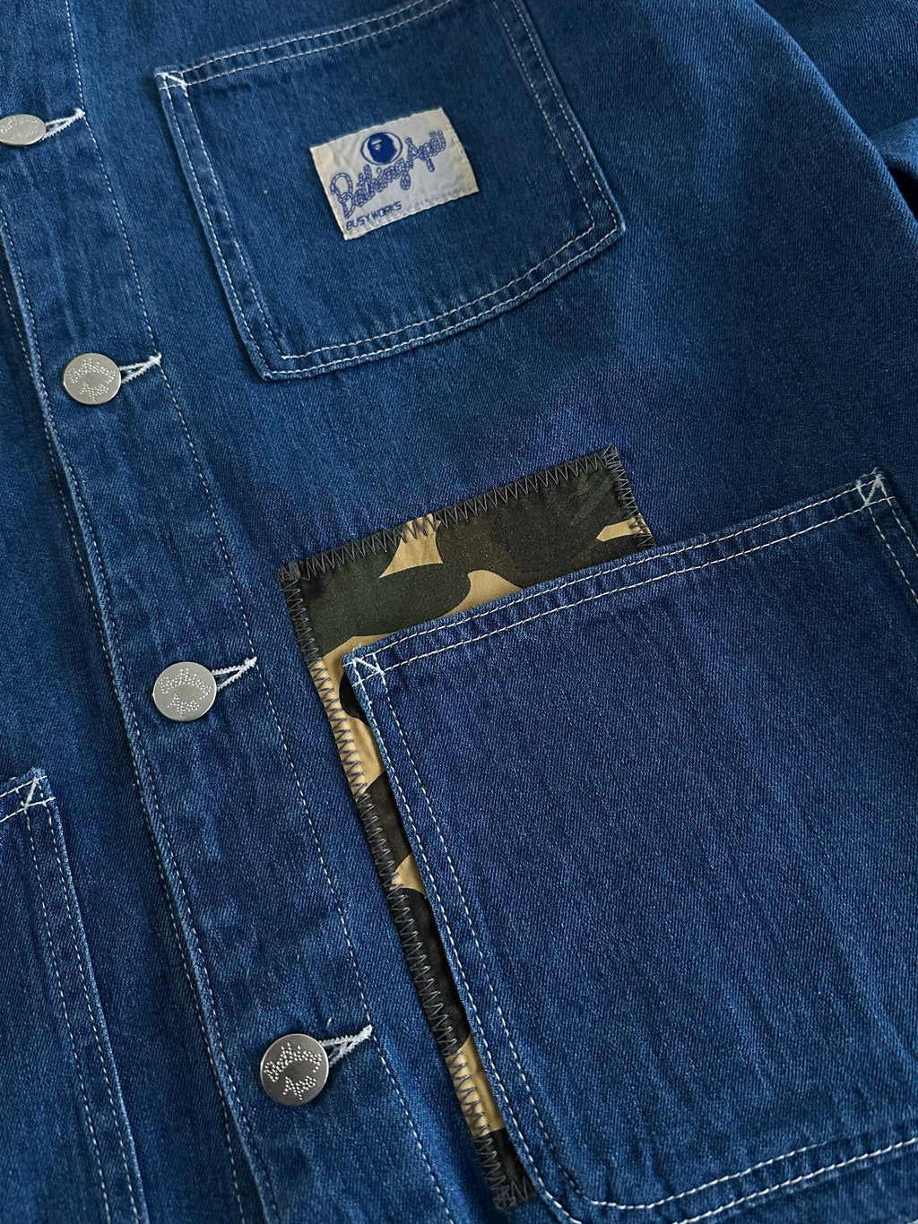 BAPE Denim Overshirt (XS)