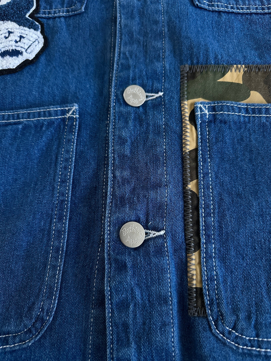 BAPE Denim Overshirt (XS)