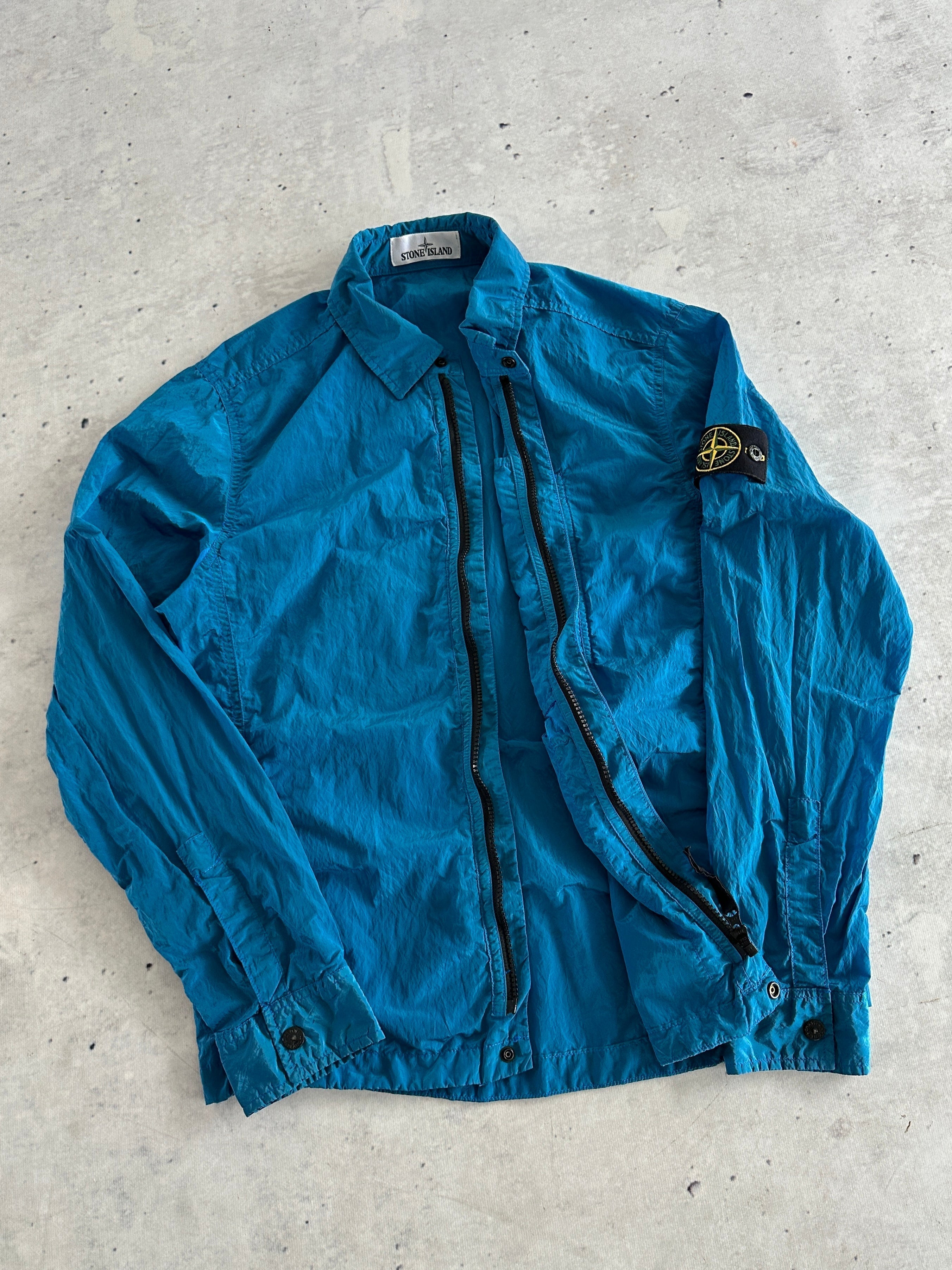 SS/18 Stone Island nylon metal Zip Up Overshirt (S)