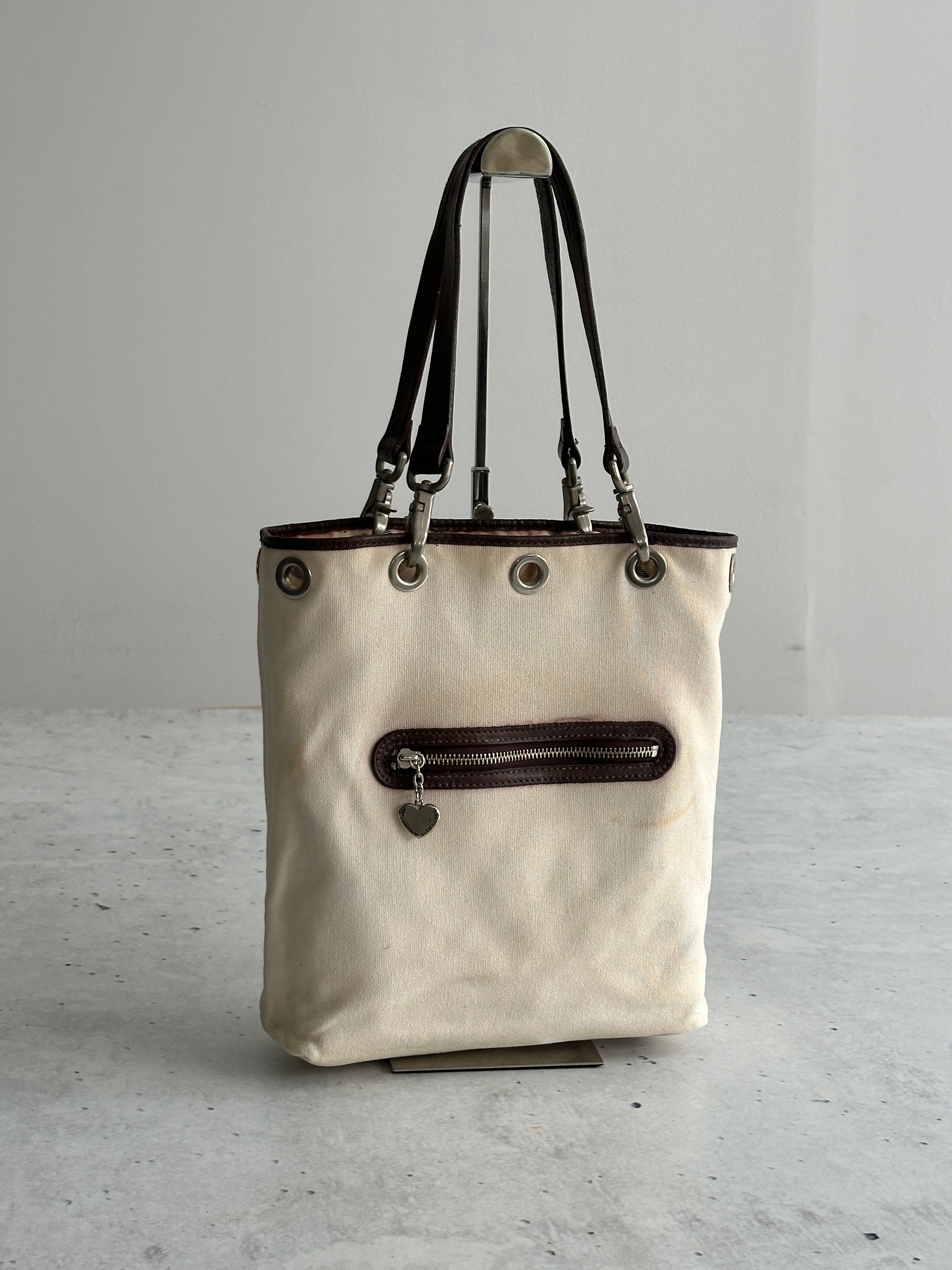 Burberry Reversible Nova Check Tote Bag (One Size)