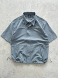 00's Oakley software reflective Utility tech Zip Up Shirt (S)