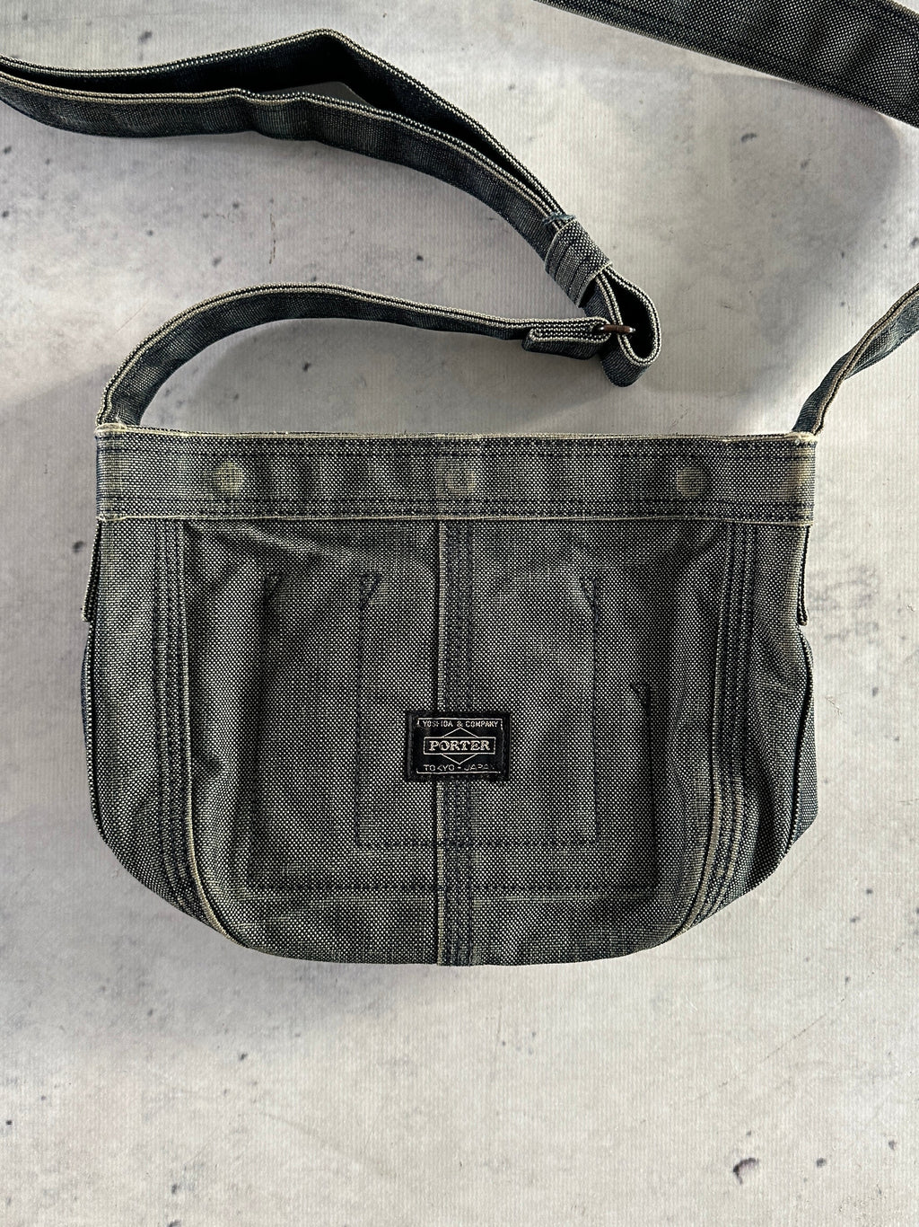 Porter Yoshida & Co. small Denim Shoulder Bag (One Size)