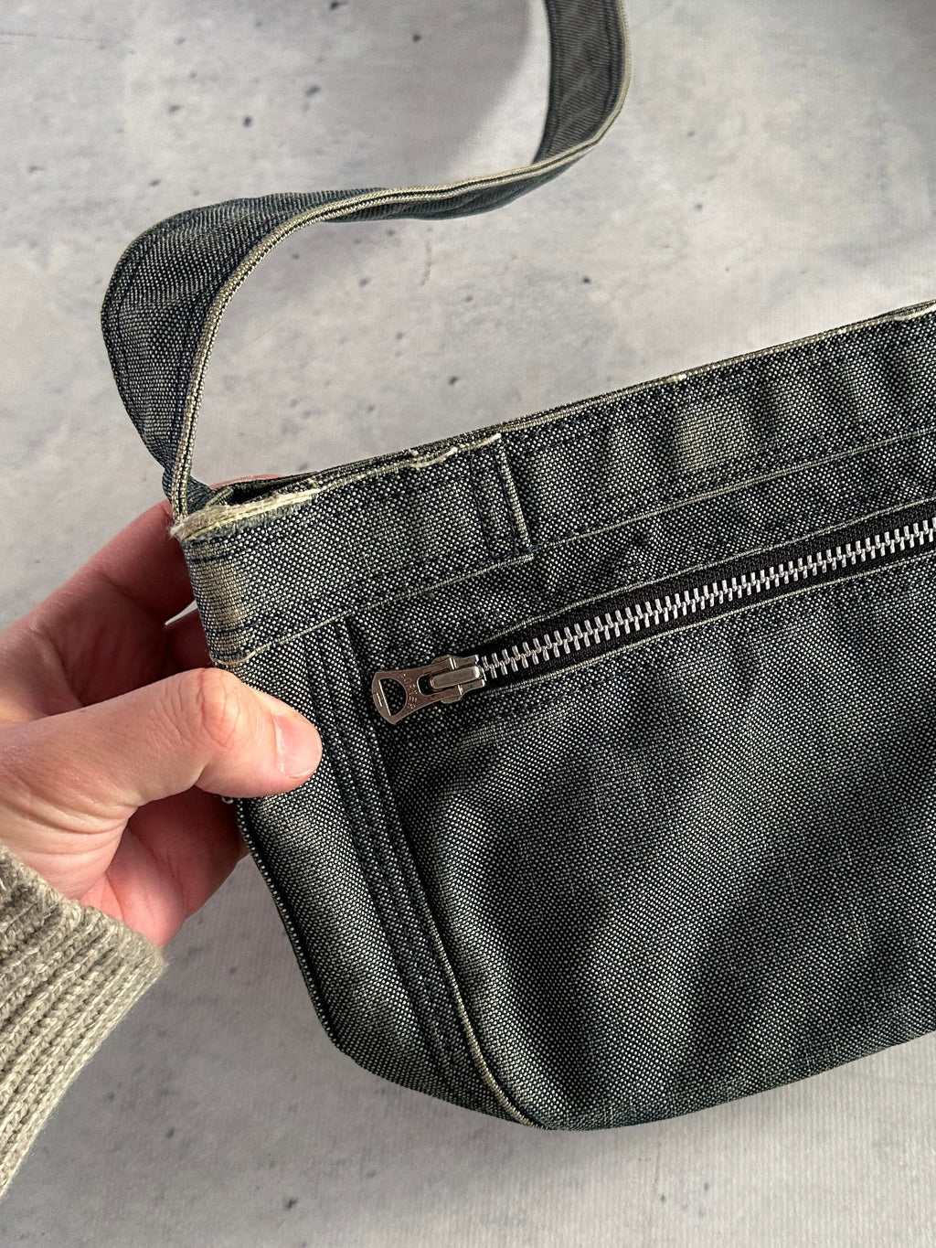 Porter Yoshida & Co. small Denim Shoulder Bag (One Size)