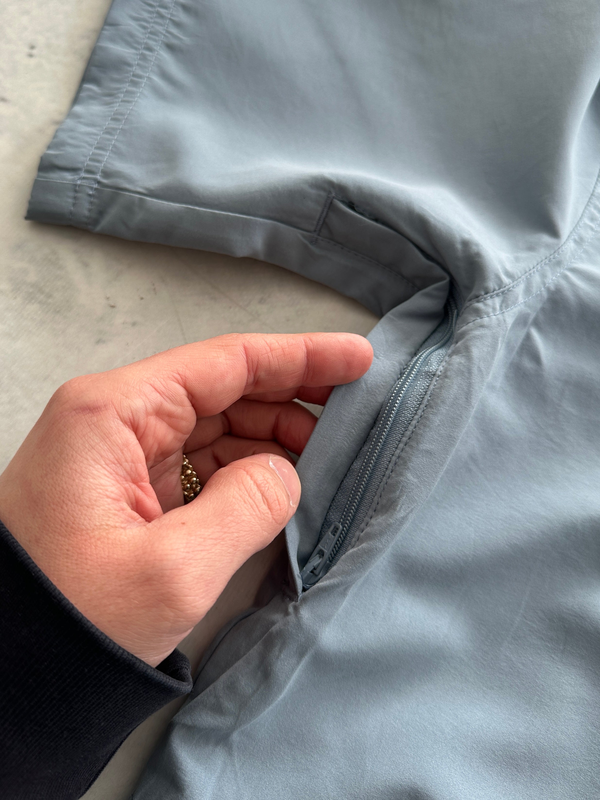 00's Oakley software reflective Utility tech Zip Up Shirt (S)