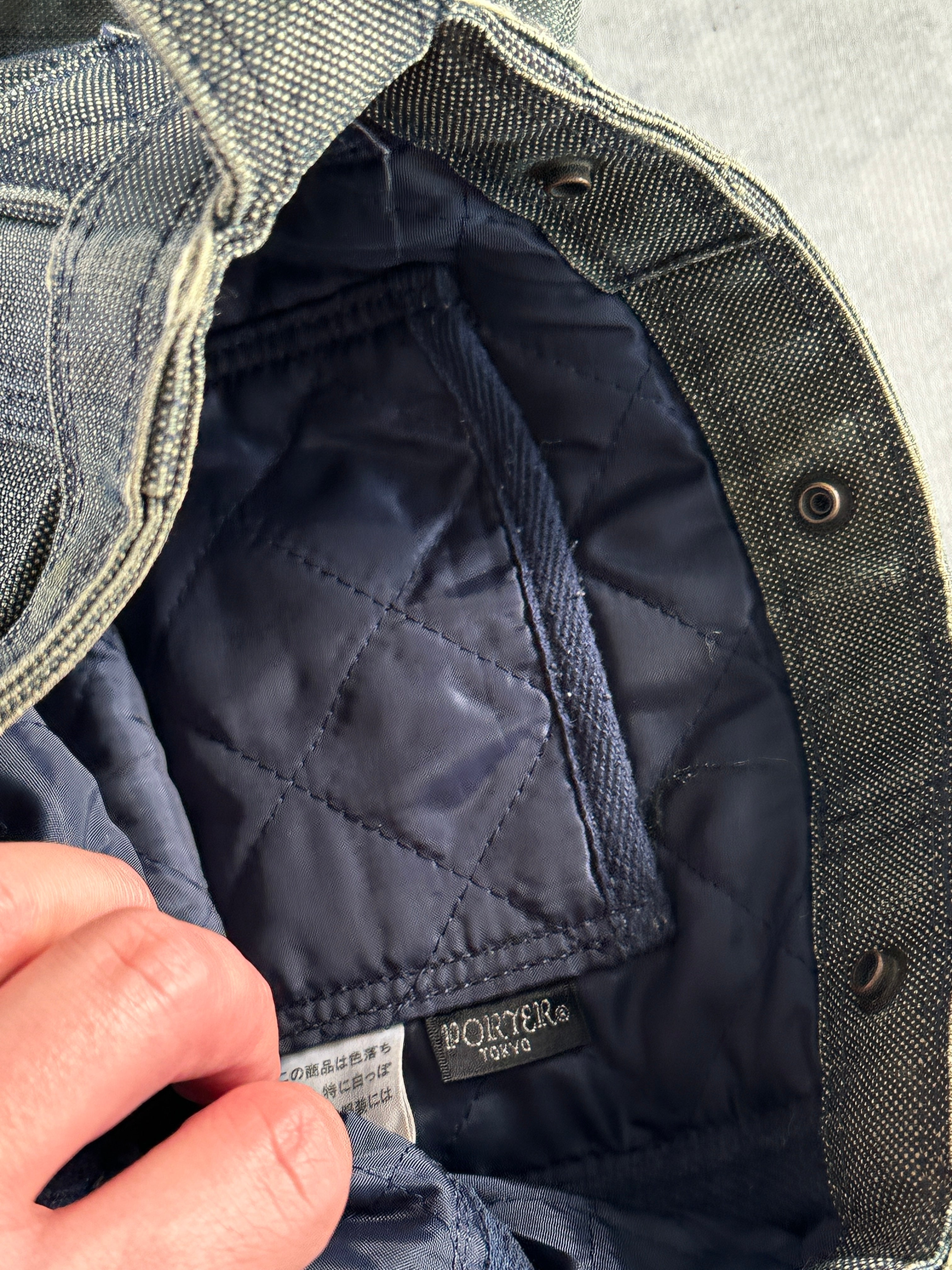 Porter Yoshida & Co. small Denim Shoulder Bag (One Size)